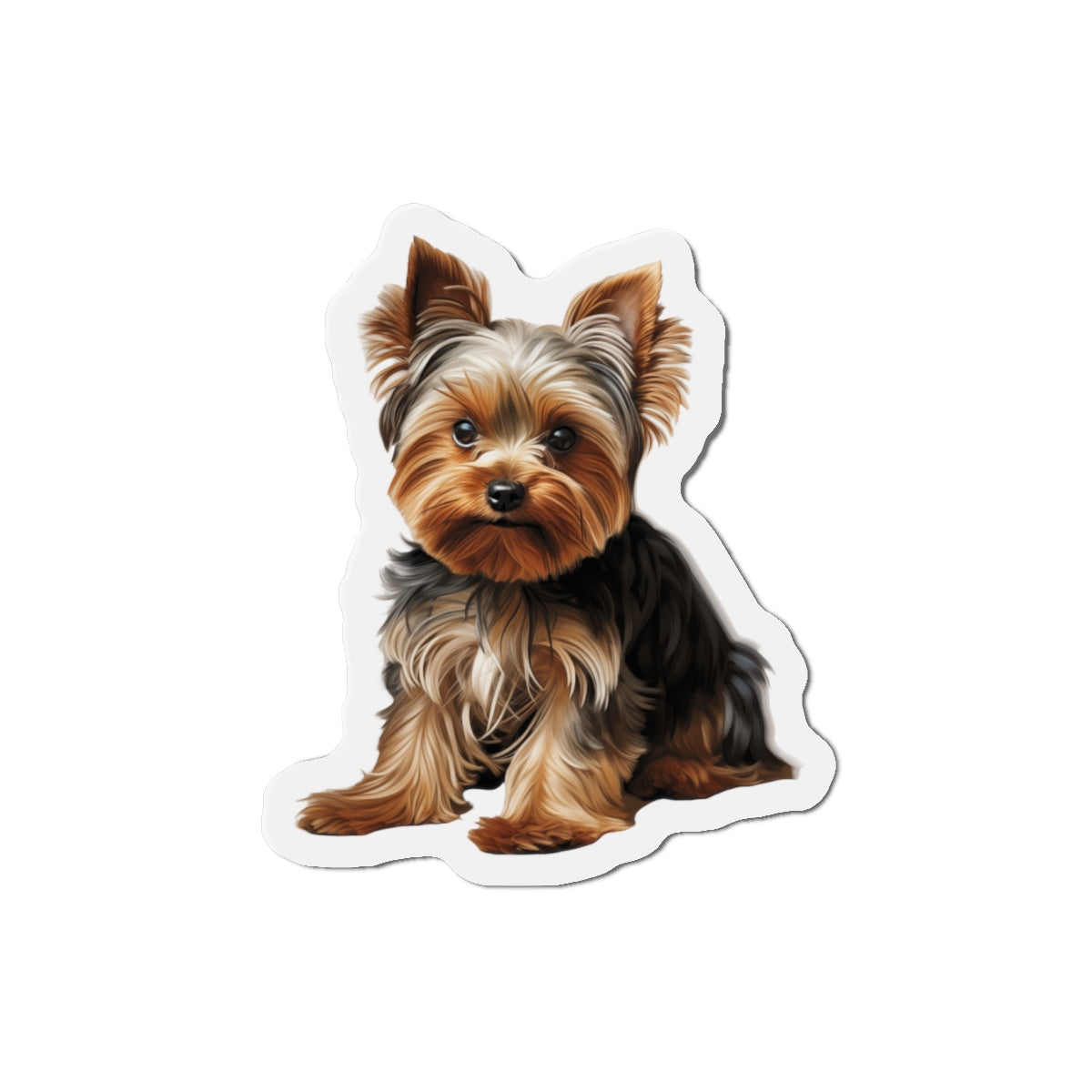 Yorkshire Terrier Magnet - Die-Cut