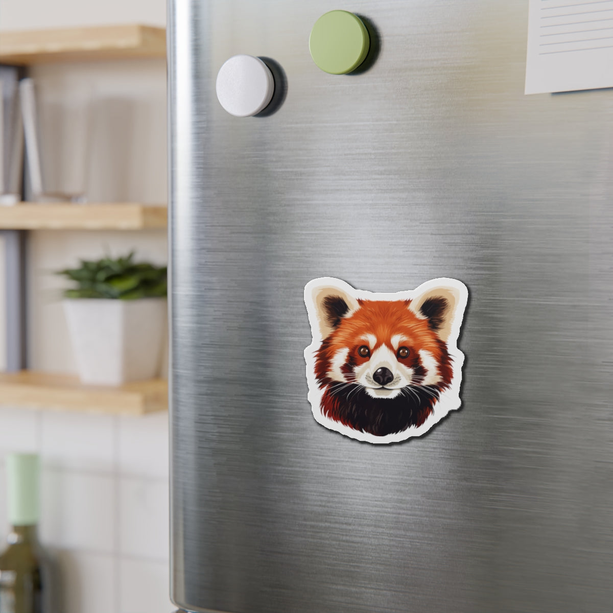 Red Panda Magnet - Playful Wildlife Animal Gift