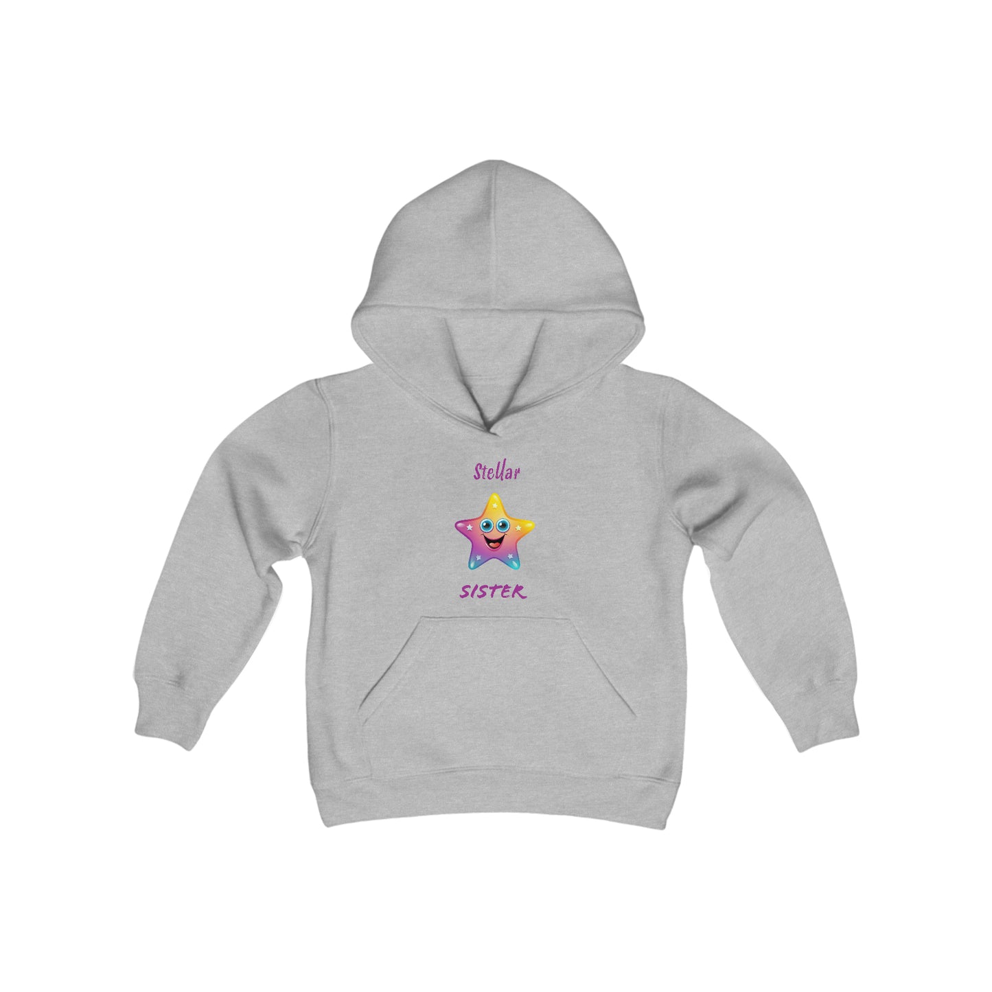 Stellar Sister Hoodie - Youth Heavy Blend Hooded Sweatshirt