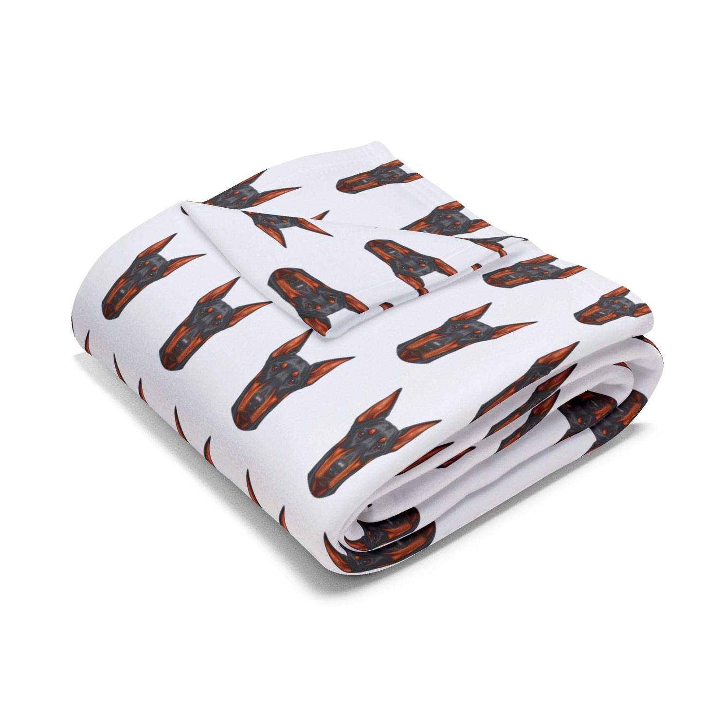 Doberman Pinscher Arctic Fleece Blanket - Dog Lover Gift
