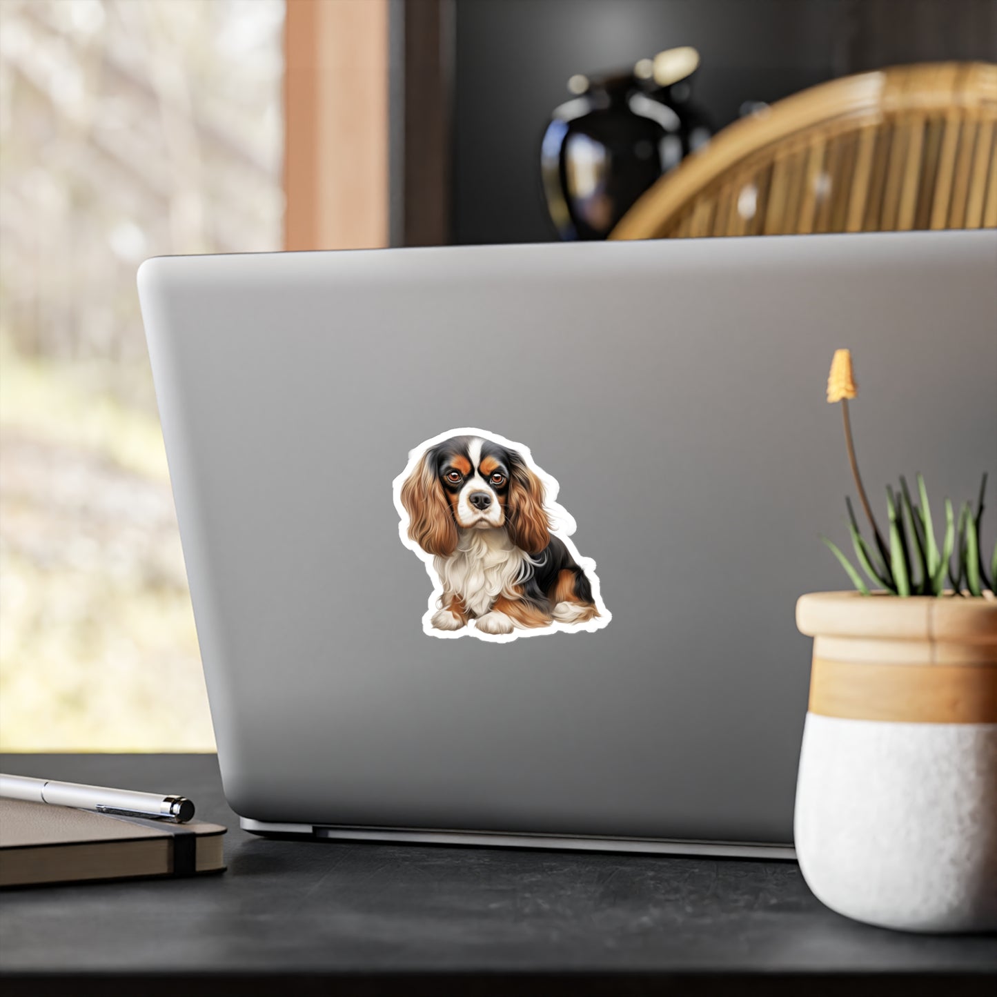 Cavalier King Charles Spaniel Sticker - Vinyl Dog Decals