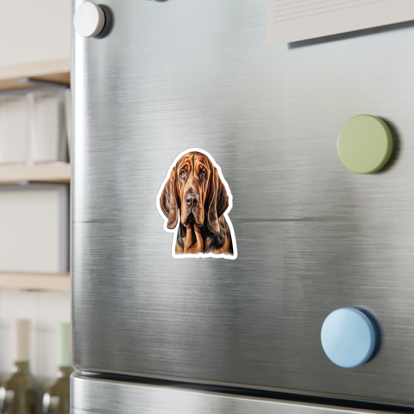 Bloodhound Sticker - Kiss-Cut Vinyl Dog Decals