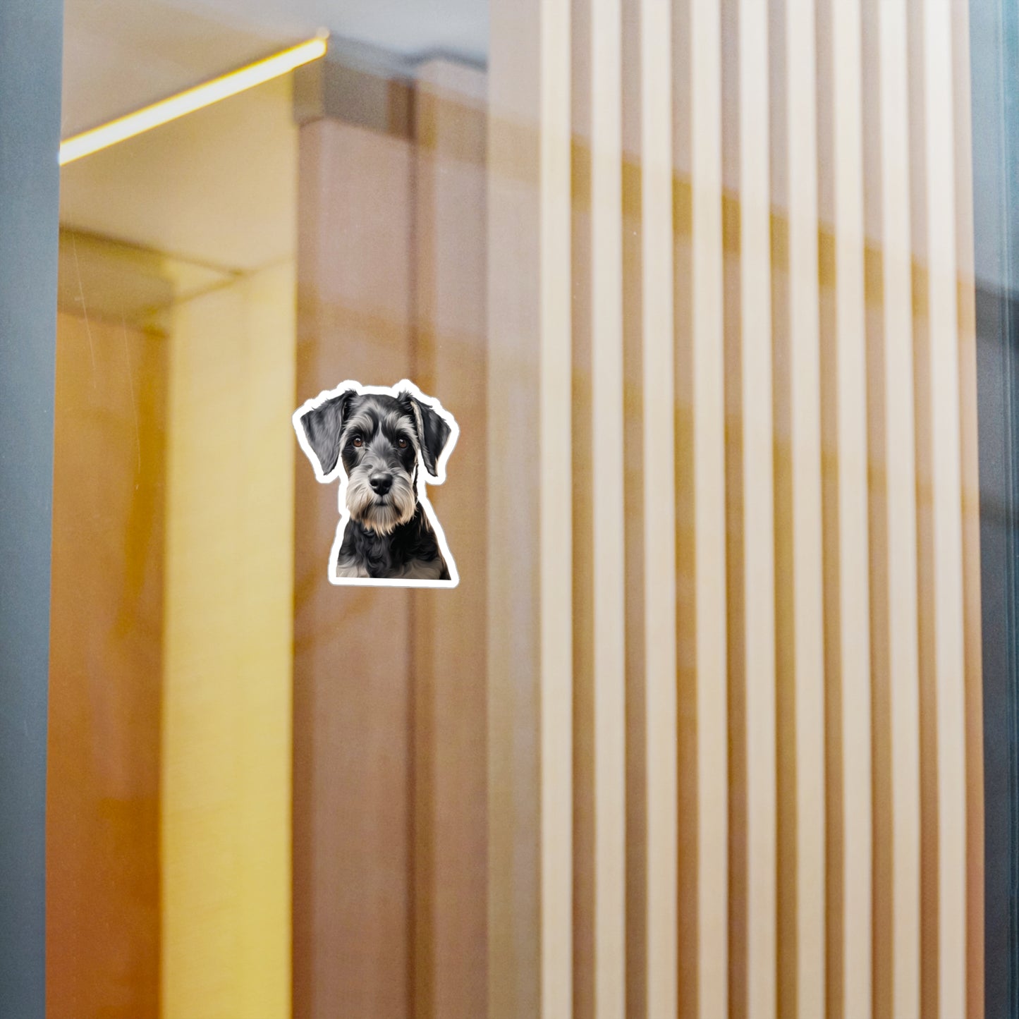 Schnauzer Sticker - Kiss-Cut Dog Vinyl Decals