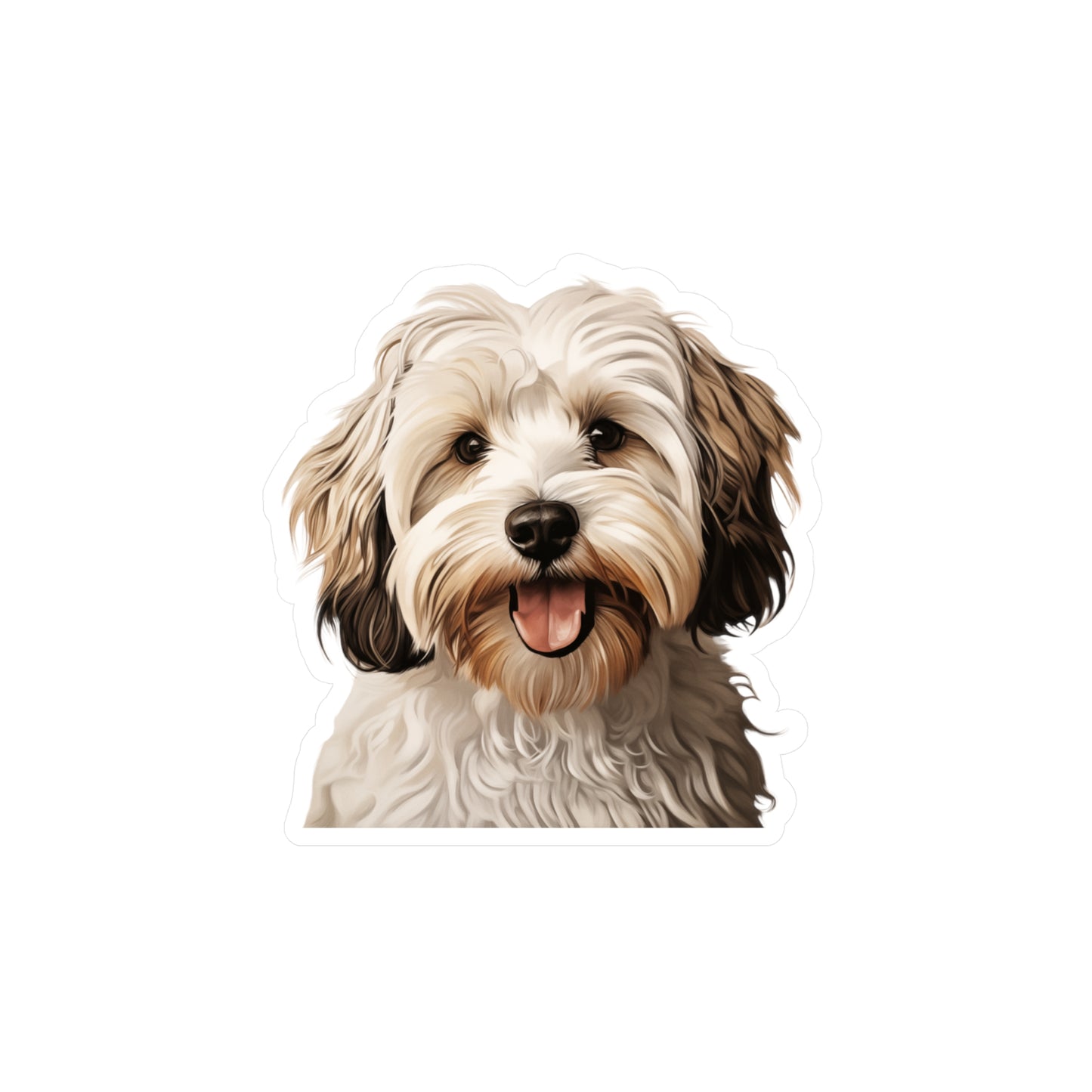 Havanese Sticker - Vinyl Dog Decals