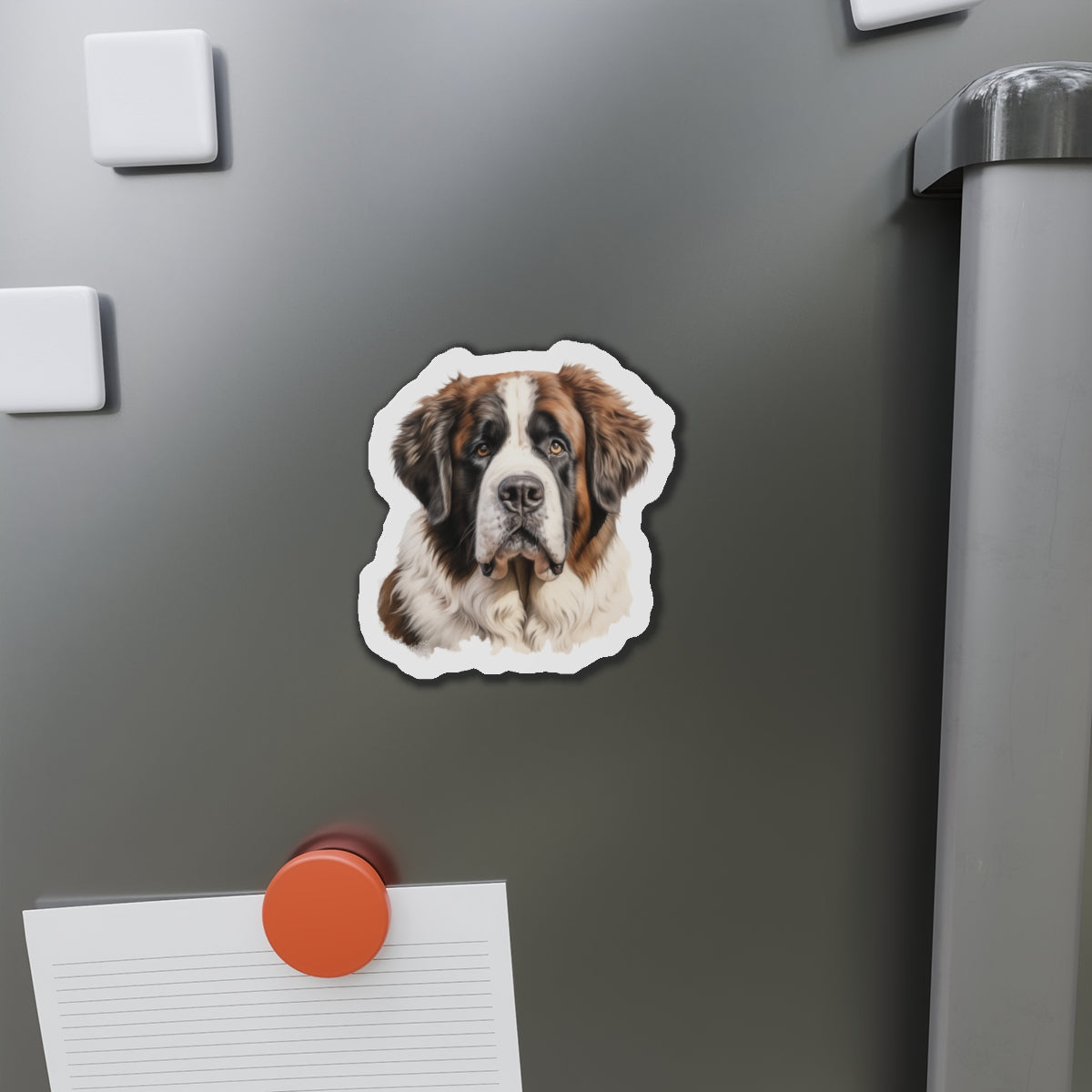 St Bernard Magnet - Die-Cut
