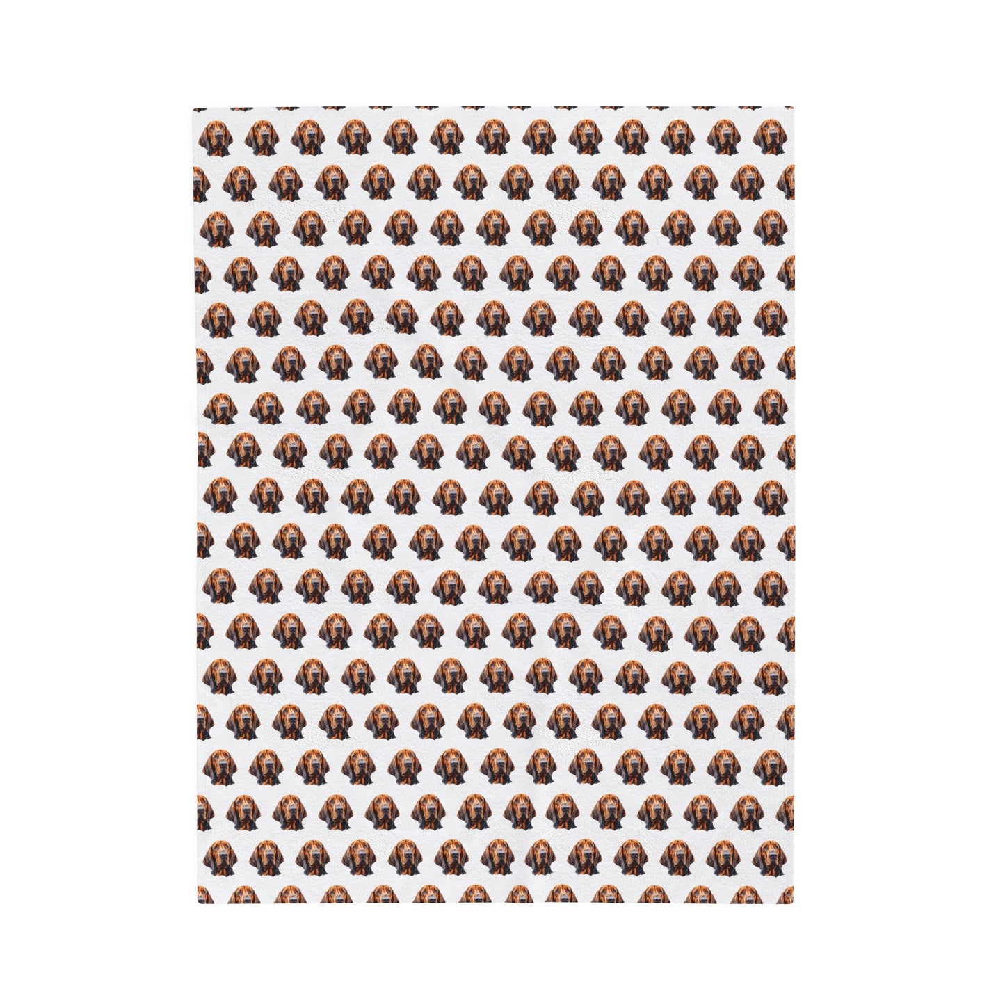 Bloodhound Velveteen Plush Blanket
