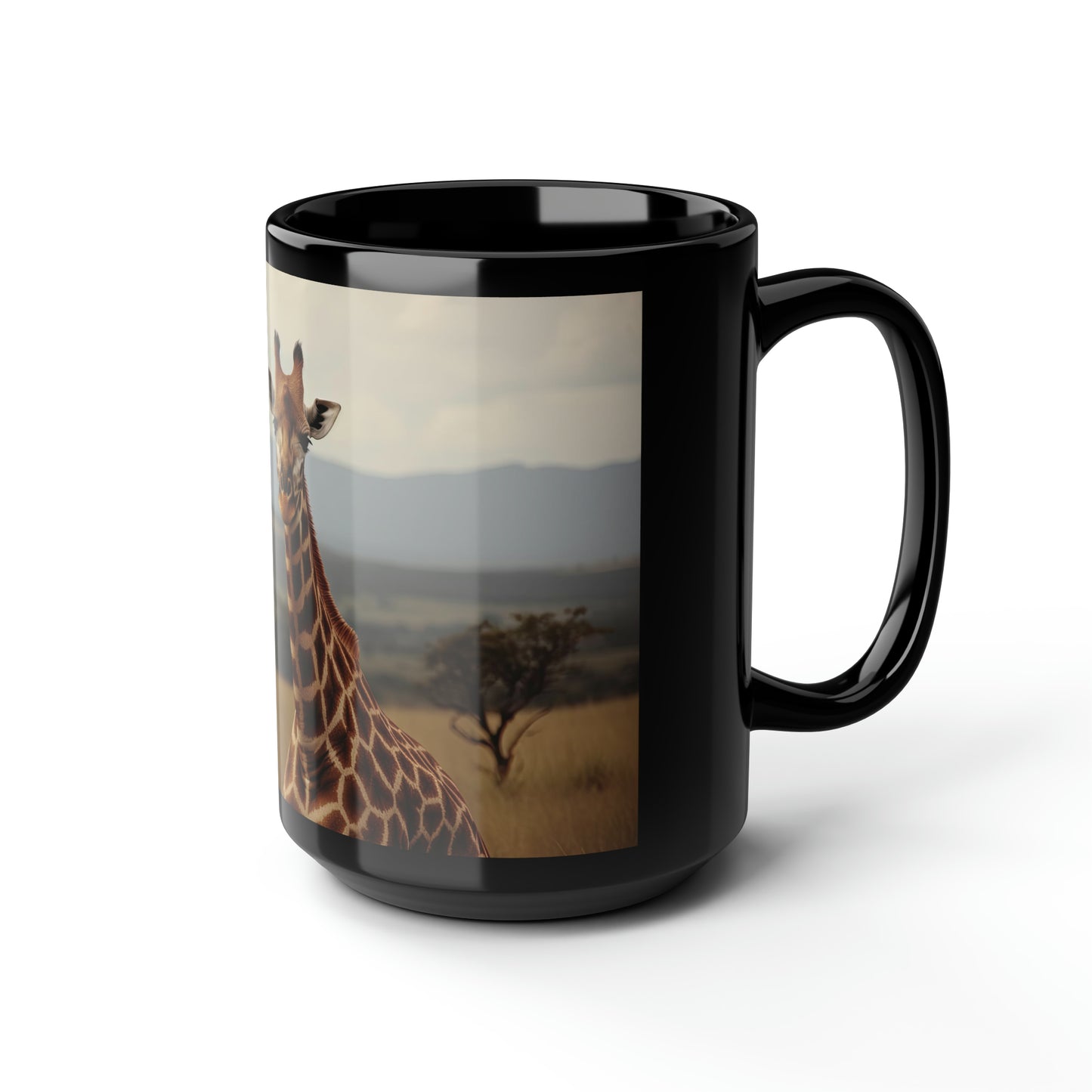 Giraffe Mug - 15 oz Ceramic Mug
