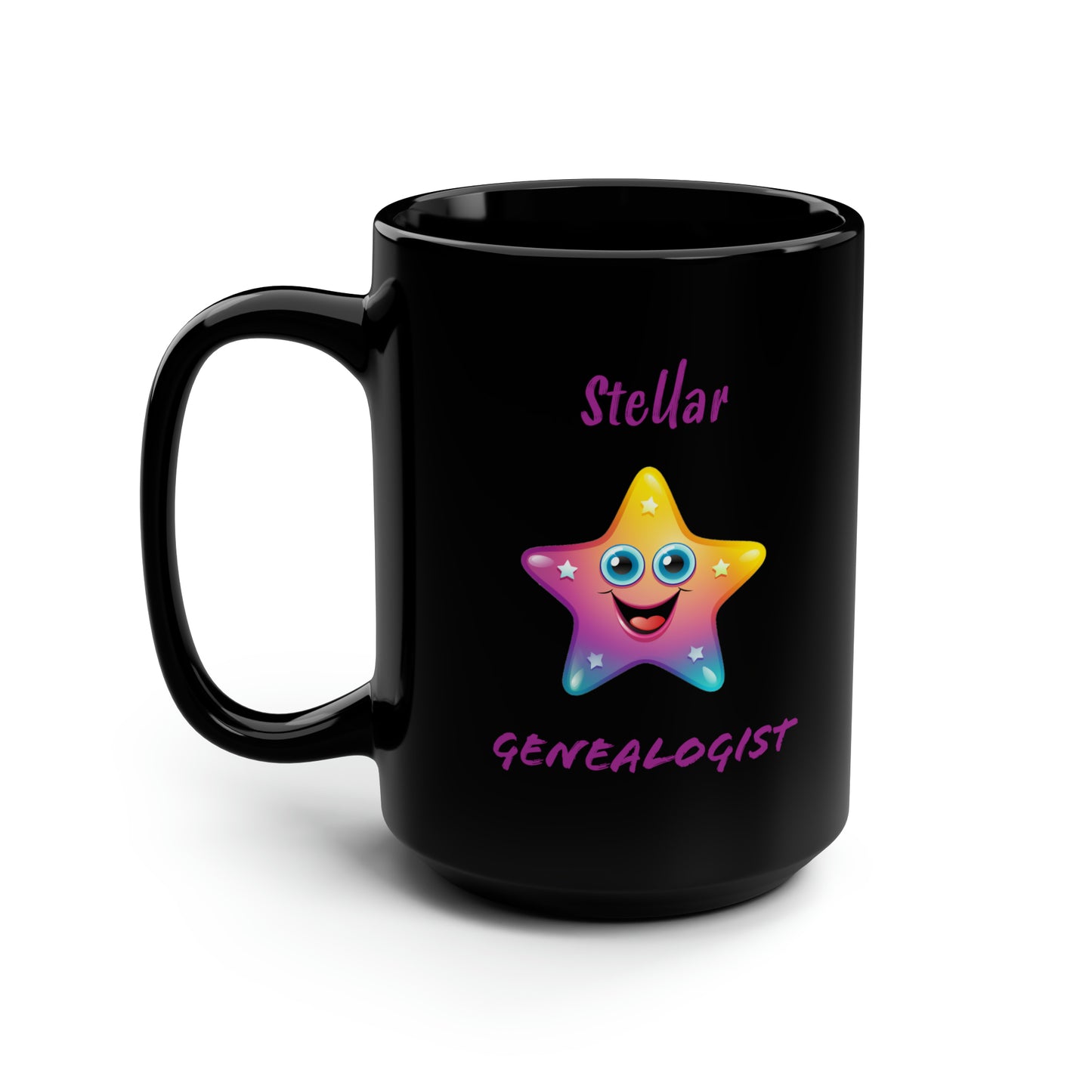 Stellar Genealogist Mug - 15oz Ceramic Mug