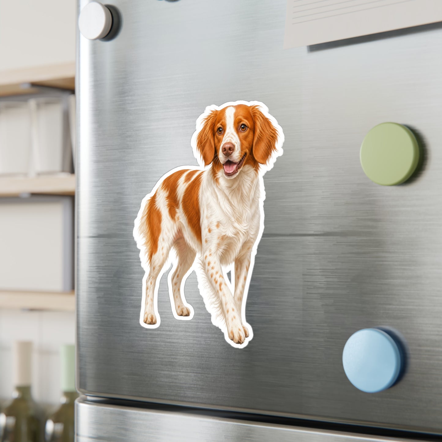 Brittany Spaniel Sticker | Waterproof Vinyl Decal | Dog Lover Gift
