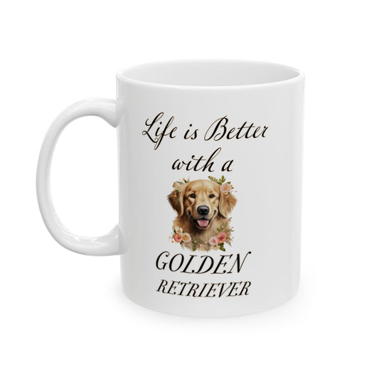 Golden Retriever Mug - 11 oz