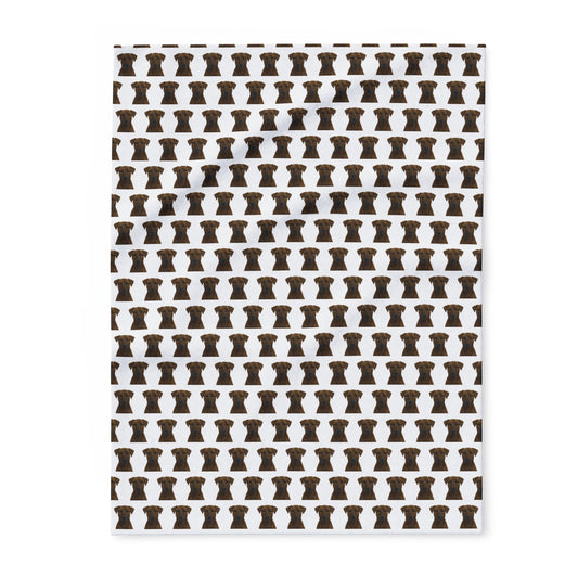 Africanis Fleece Blanket, Dog Design Cozy Arctic Throw for Dog Lovers, Animal Print Home Decor, Winter Gift Idea, Pet Owner Present