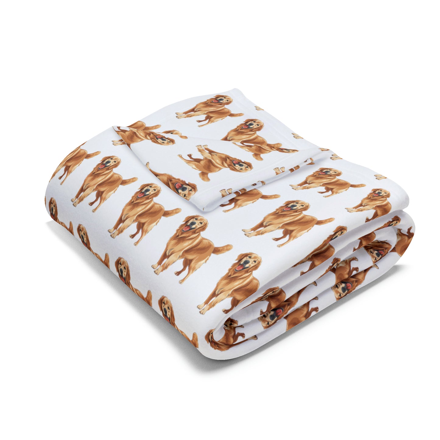 Golden Retriever Arctic Fleece Blanket