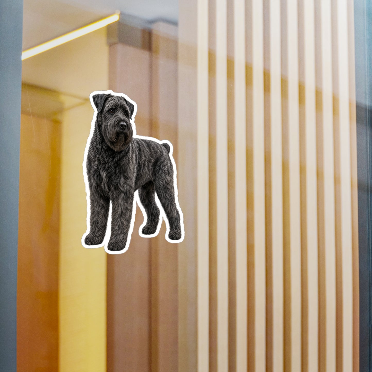 Bouvier des Flandres Sticker | Waterproof Vinyl Decal | Dog Lover Gift