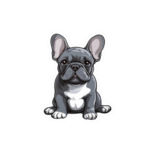 French Bulldog Sticker - Kiss-Cut Vinyl Decals