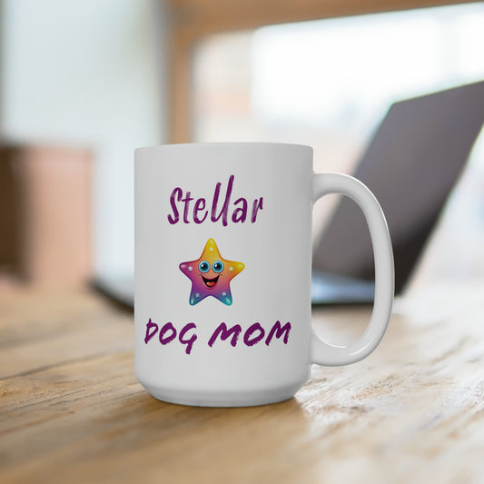 Stellar Dog Mom Mug 15oz