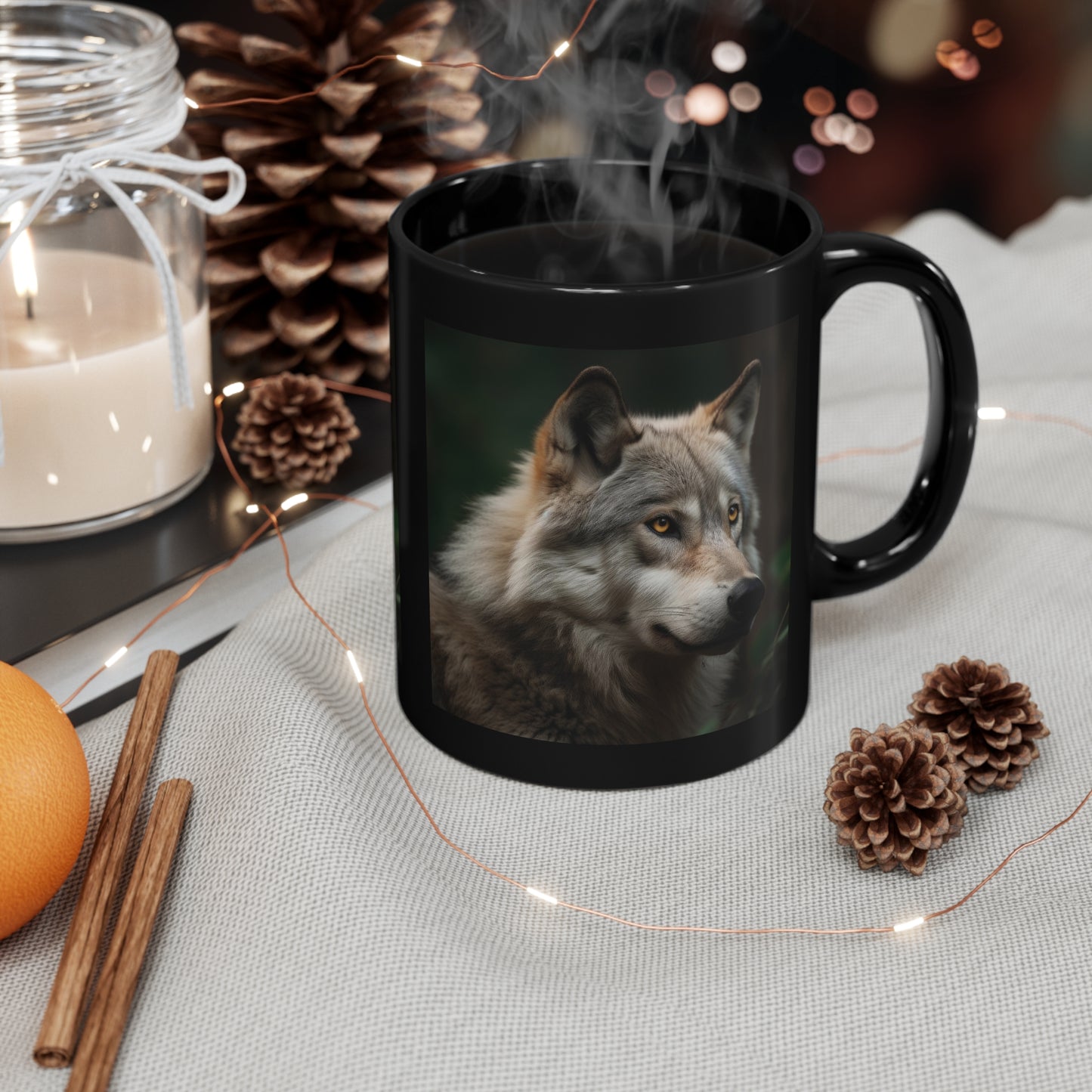 Wolf Mug - 11 oz - Ceramic