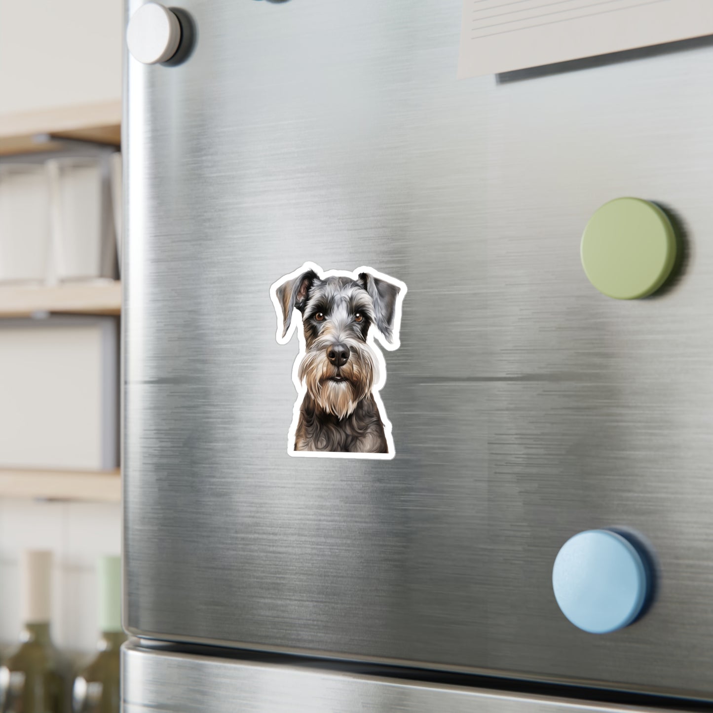 Schnauzer Sticker - Kiss-Cut Dog Vinyl Decals