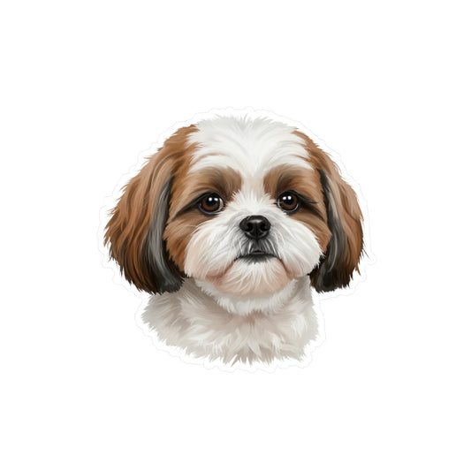 Shih Tzu Sticker - Waterproof Dog Decal