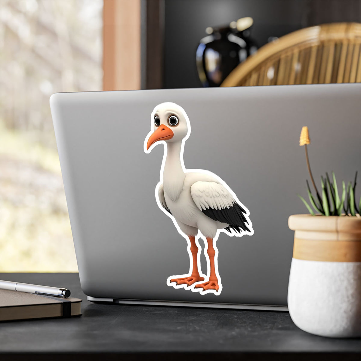 Albatross Sticker, Vinyl Decal for Laptop, Water Bottle, Car, Phone, Luggage, Bird Lover Gift