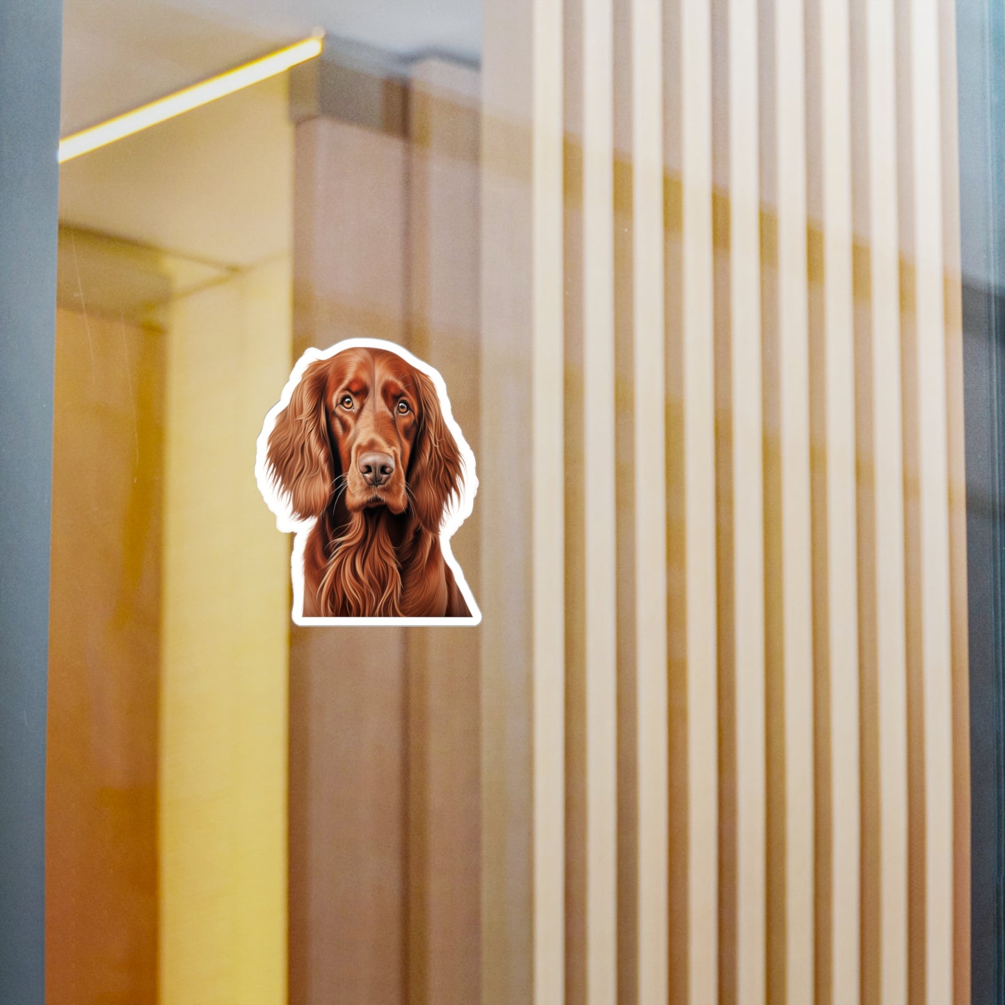 Irish Setter Sticker - Kiss-Cut Vinyl Dog Decals