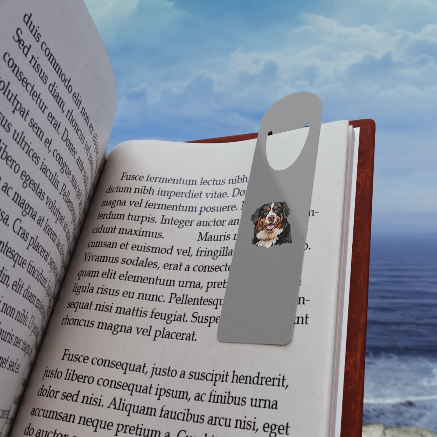 Bernese Mountain Dog Bookmark