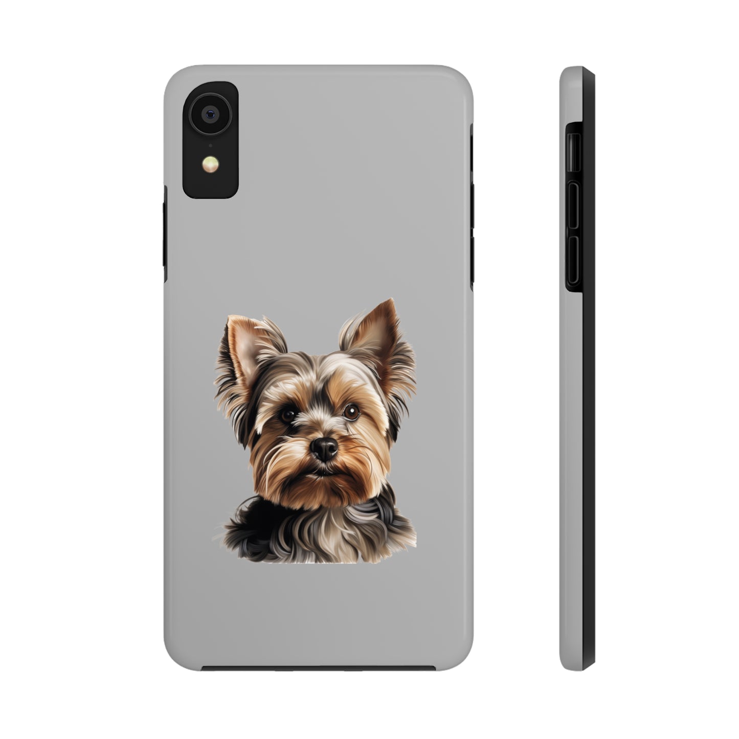 Yorkshire Terrier Tough Phone Case (Light Grey)