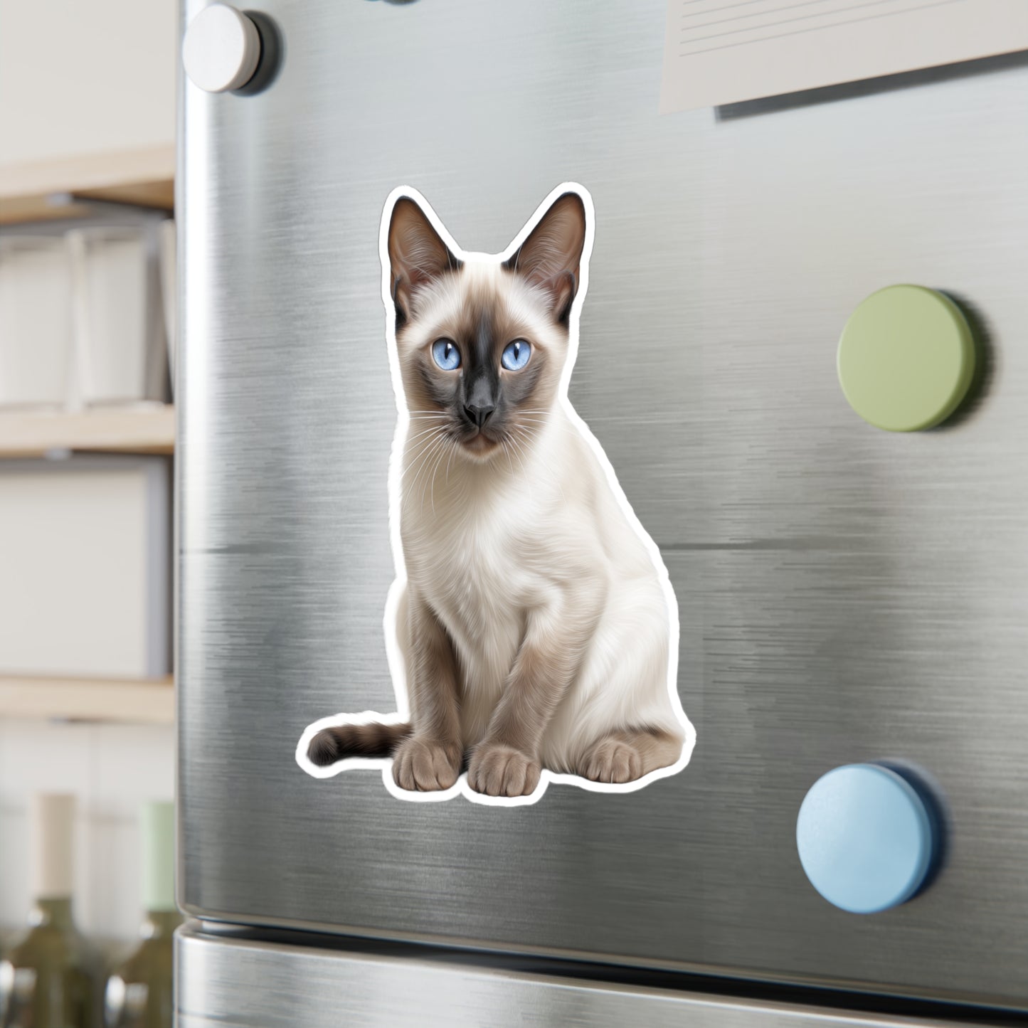 Siamese Cat Sticker | Pet Vinyl Decal | Animal Car Decal | Laptop Sticker | Window Decal