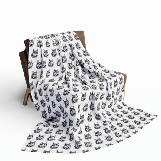 Husky Arctic Fleece Blanket