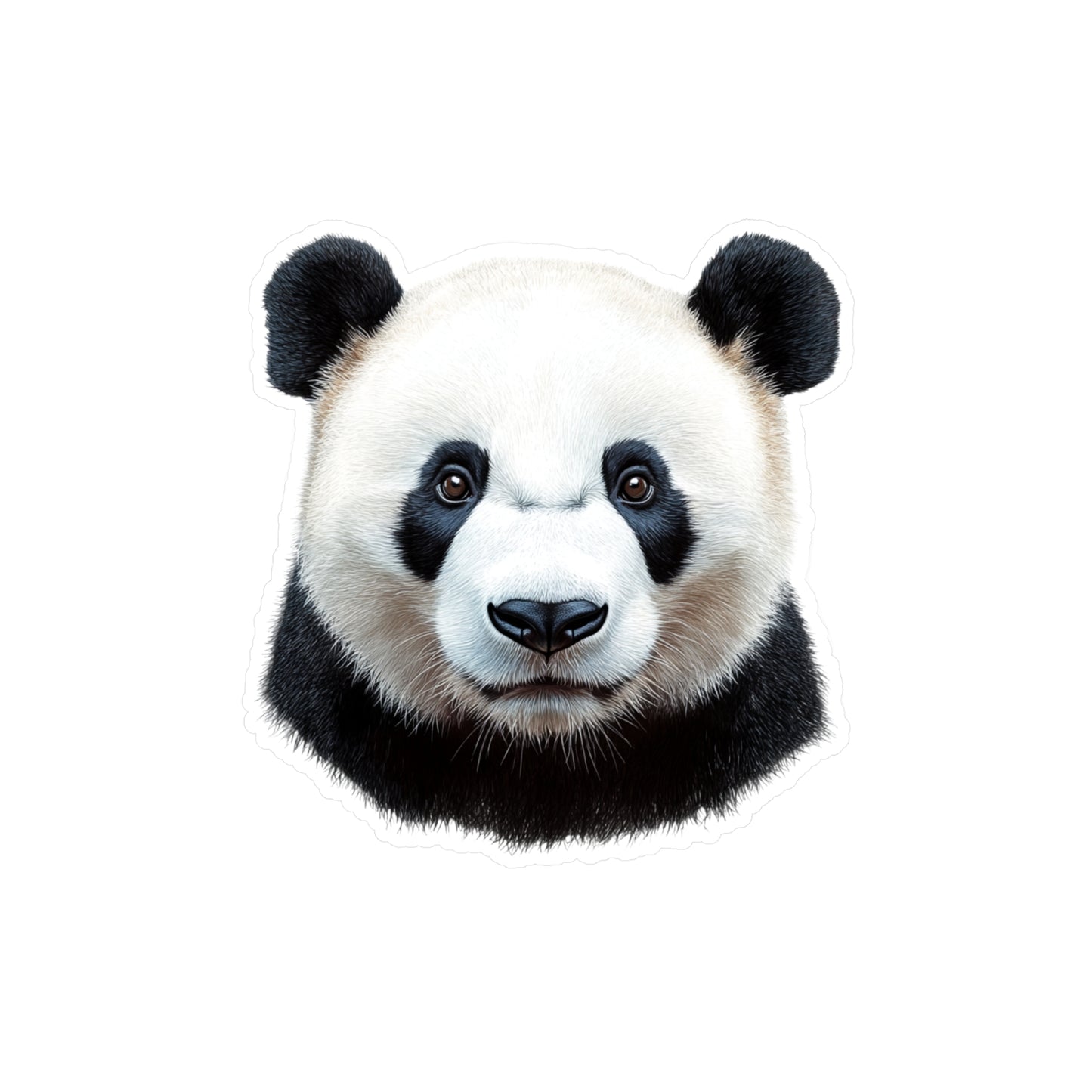 Panda Sticker - Waterproof Vinyl Panda Decal