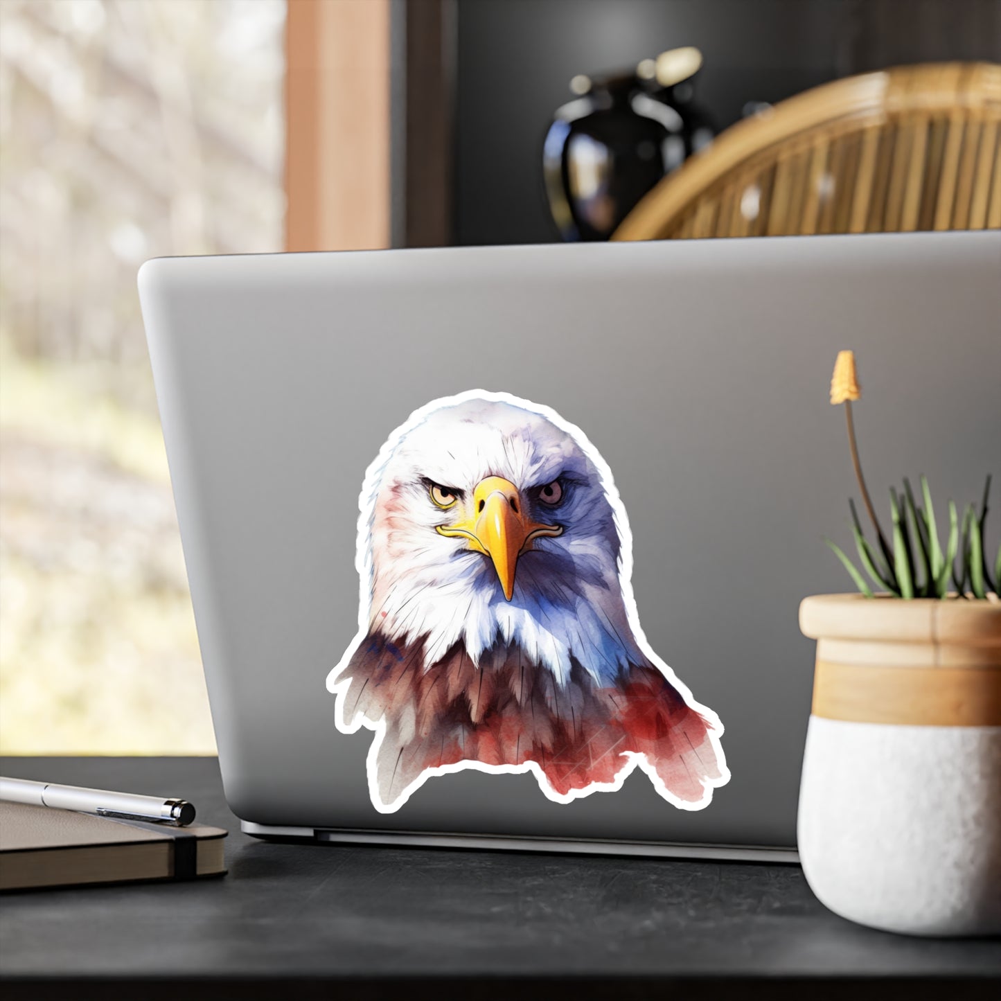 Bald Eagle Sticker - Waterproof Bird Decal