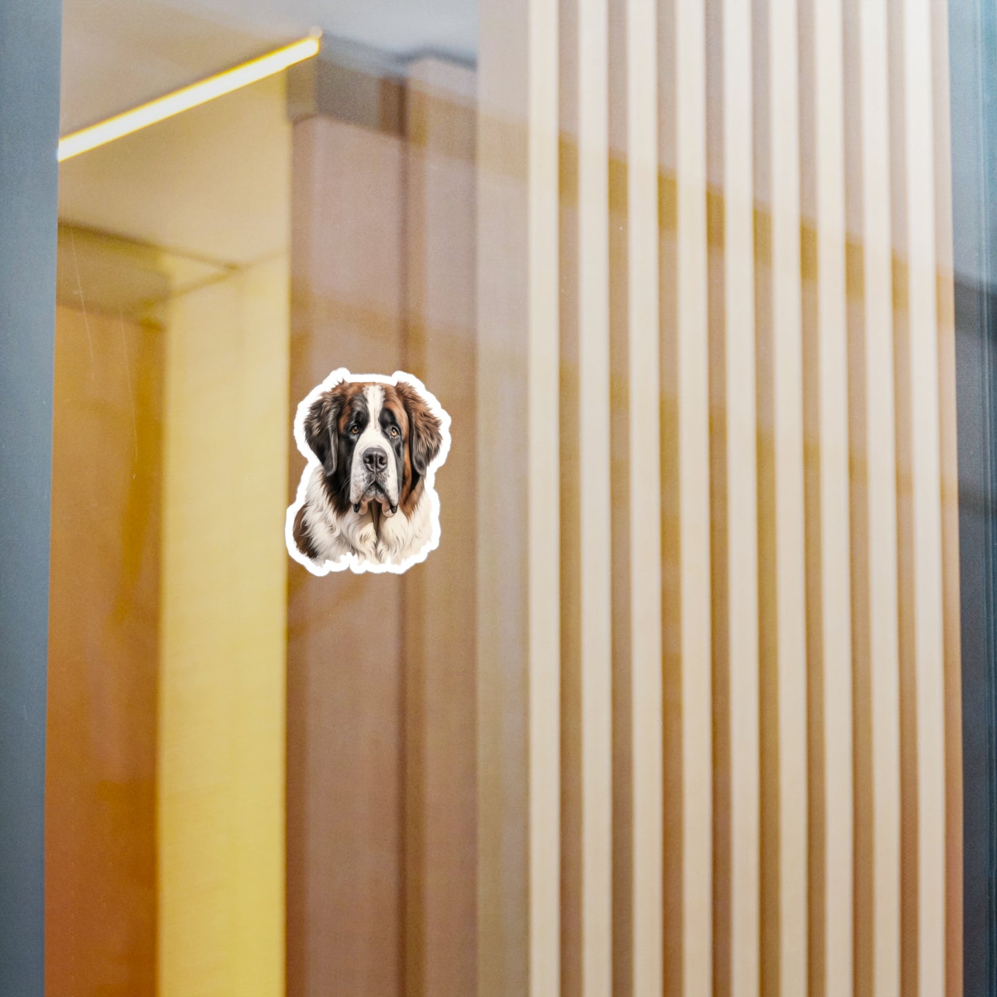 Saint Bernard Sticker - Kiss-Cut Vinyl Dog Decals