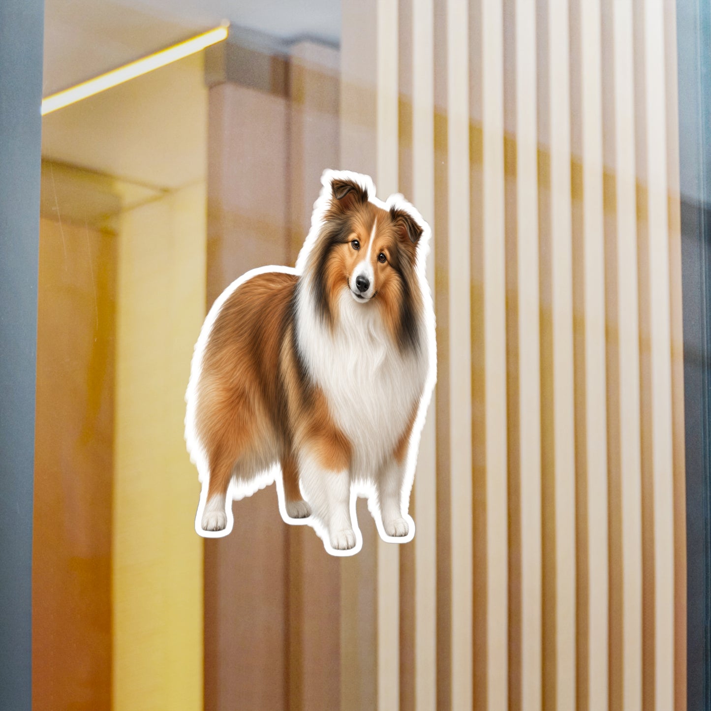 Shetland Sheepdog Sticker | Waterproof Vinyl Decal | Dog Lover Gift