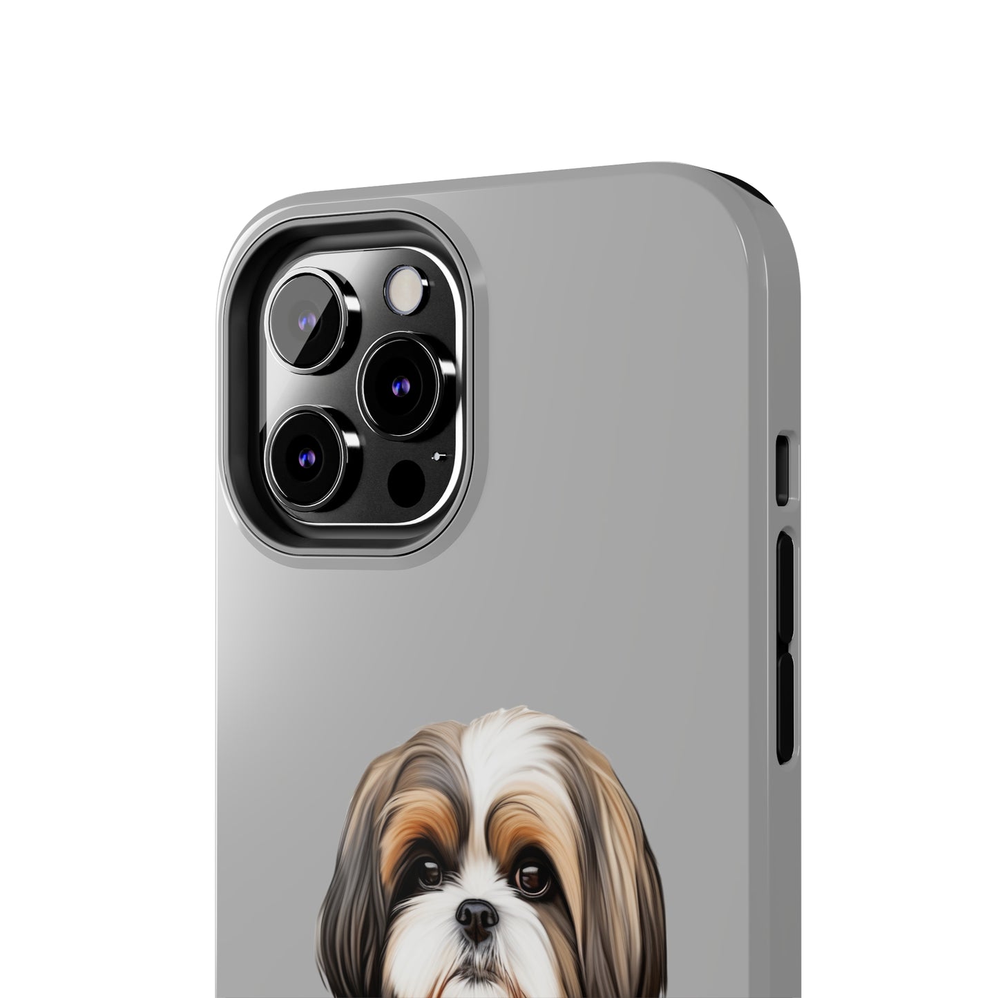 Light Grey Shih Tzu Tough Phone Case