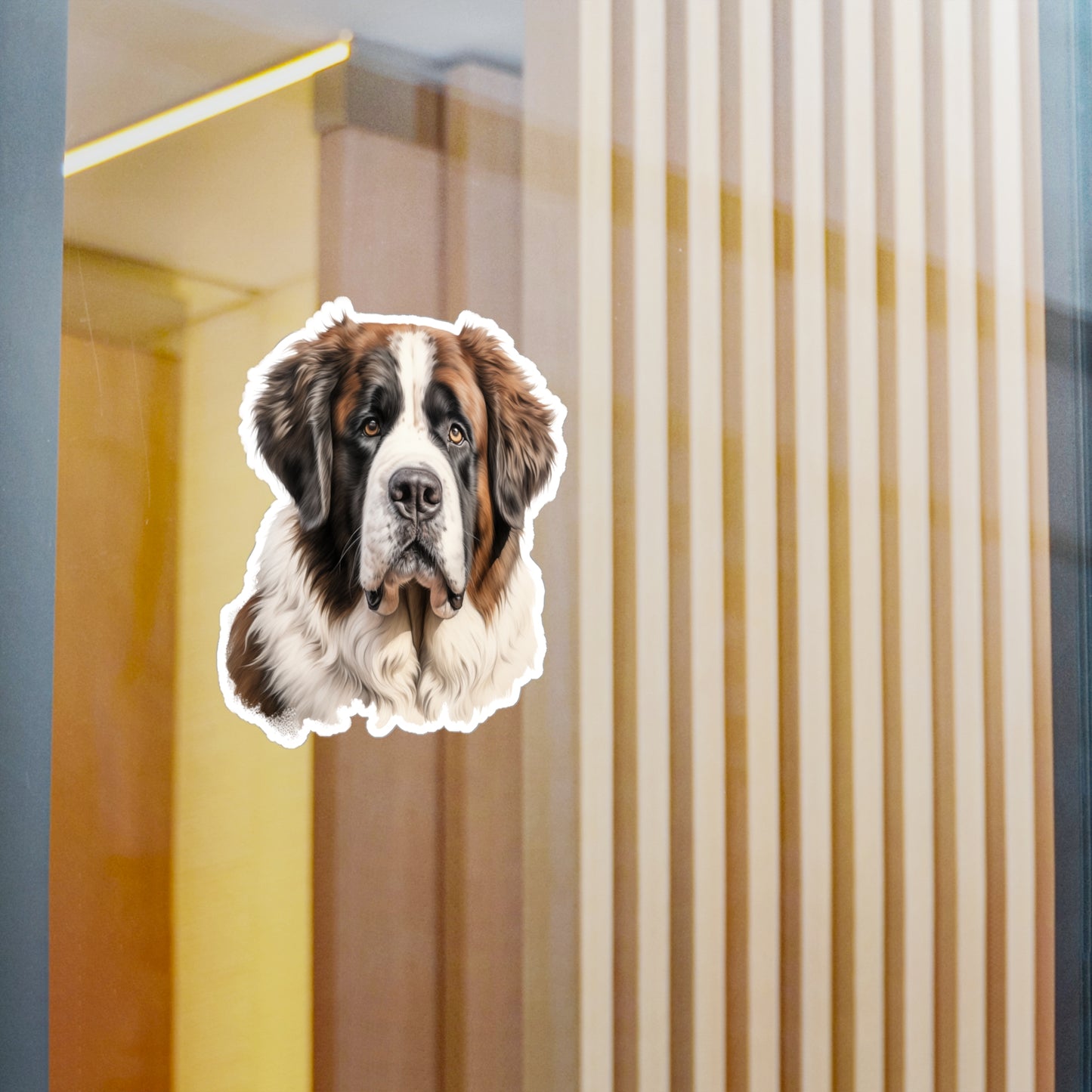 Saint Bernard Sticker - Kiss-Cut Vinyl Dog Decals