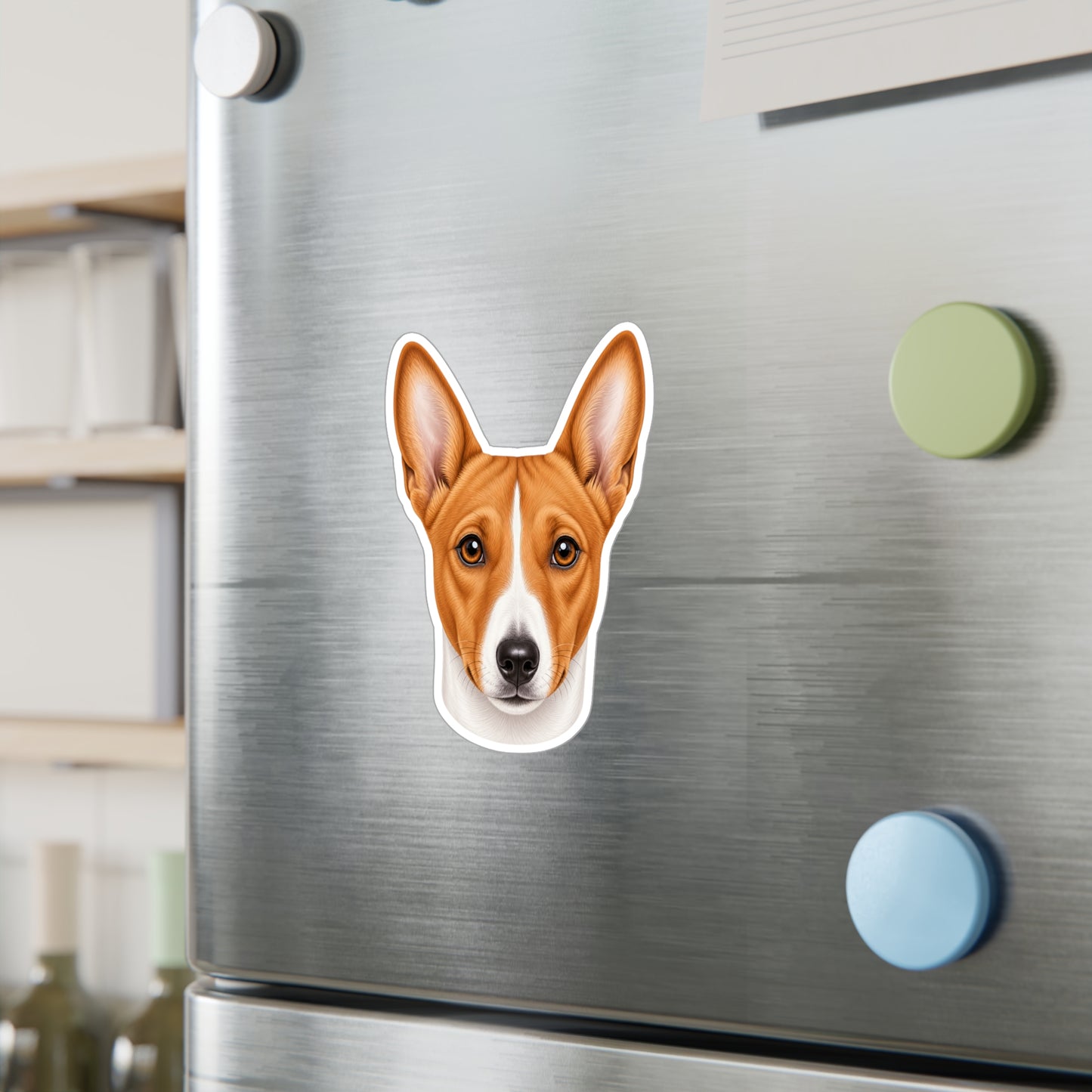 Basenji Sticker | Waterproof Vinyl Decal | Dog Lover Gift
