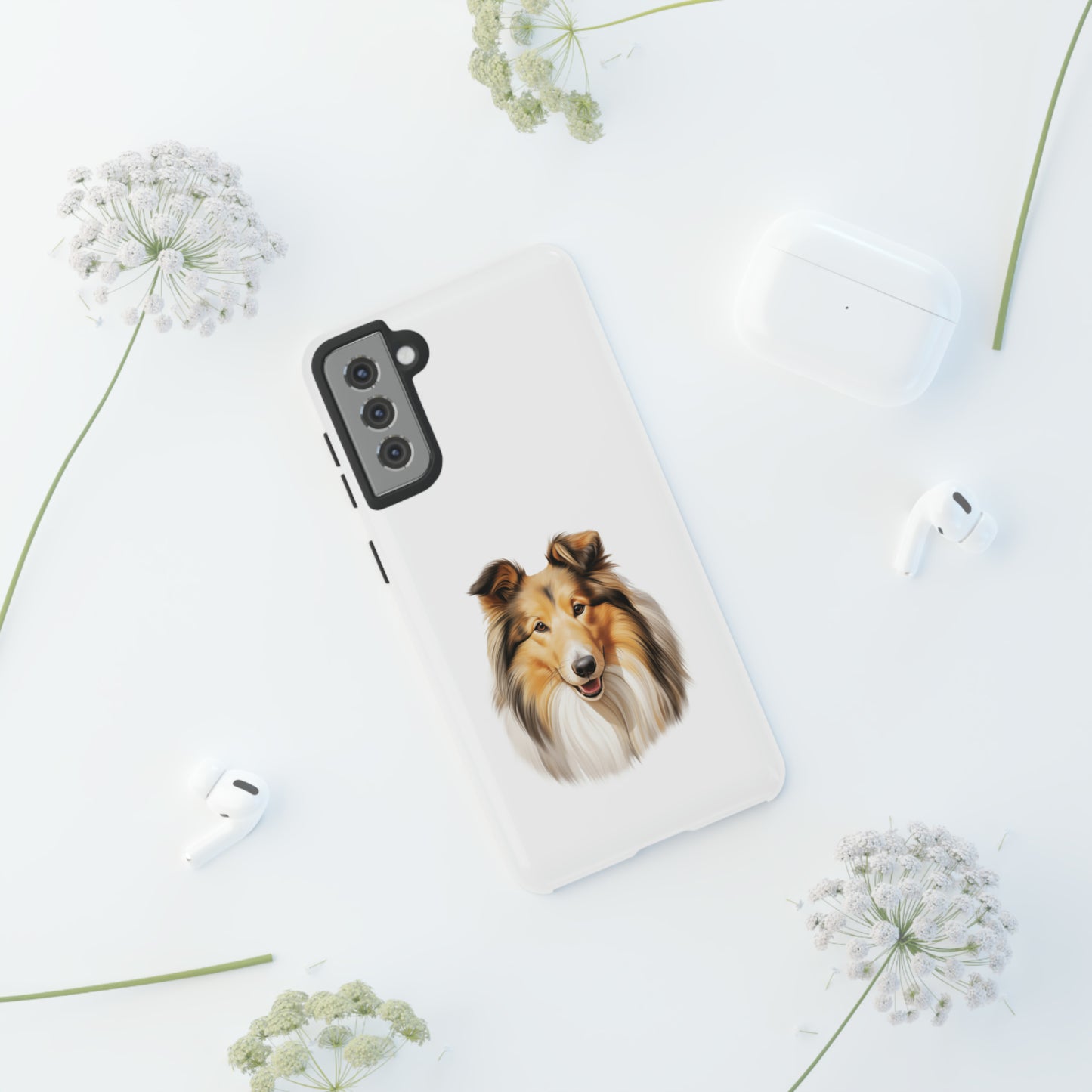 Rough Collie Phone Case
