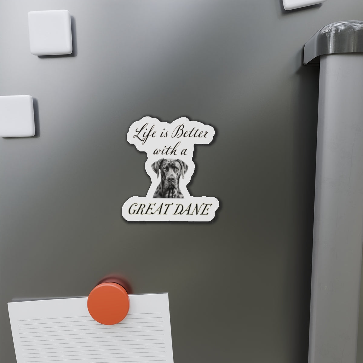 Great Dane Magnet - Die Cut Dog Magnet