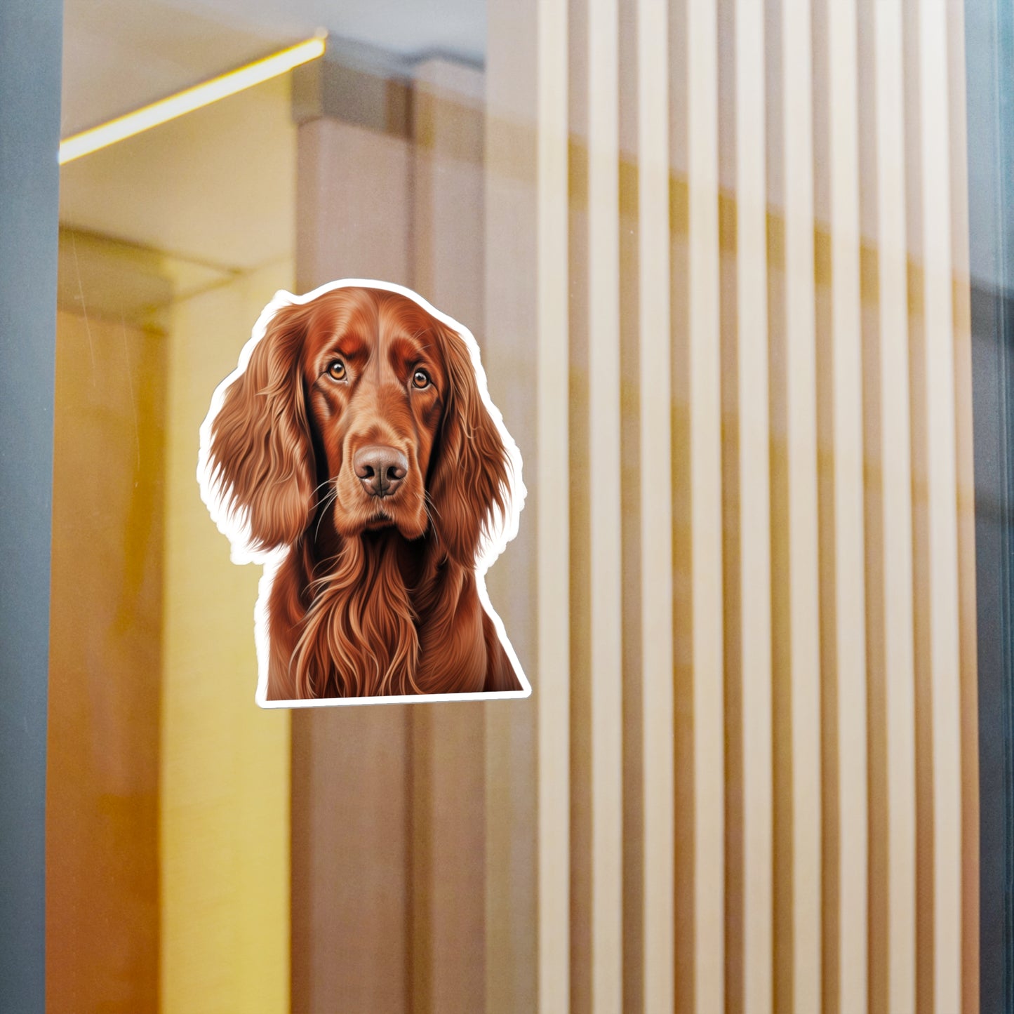 Irish Setter Sticker - Kiss-Cut Vinyl Dog Decals