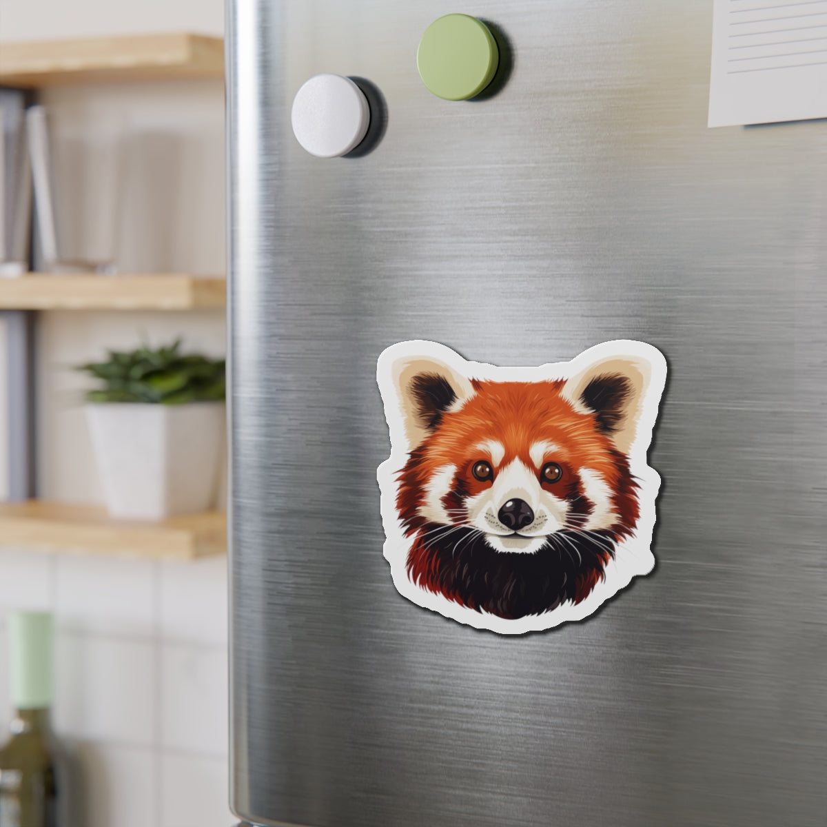 Red Panda Magnet - Playful Wildlife Animal Gift