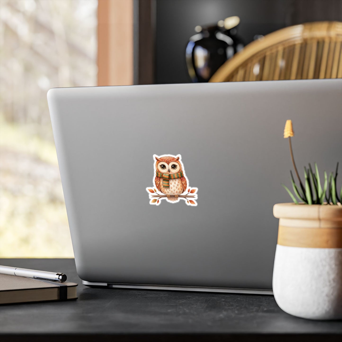 Autumn Owl - Waterproof Bird Decal