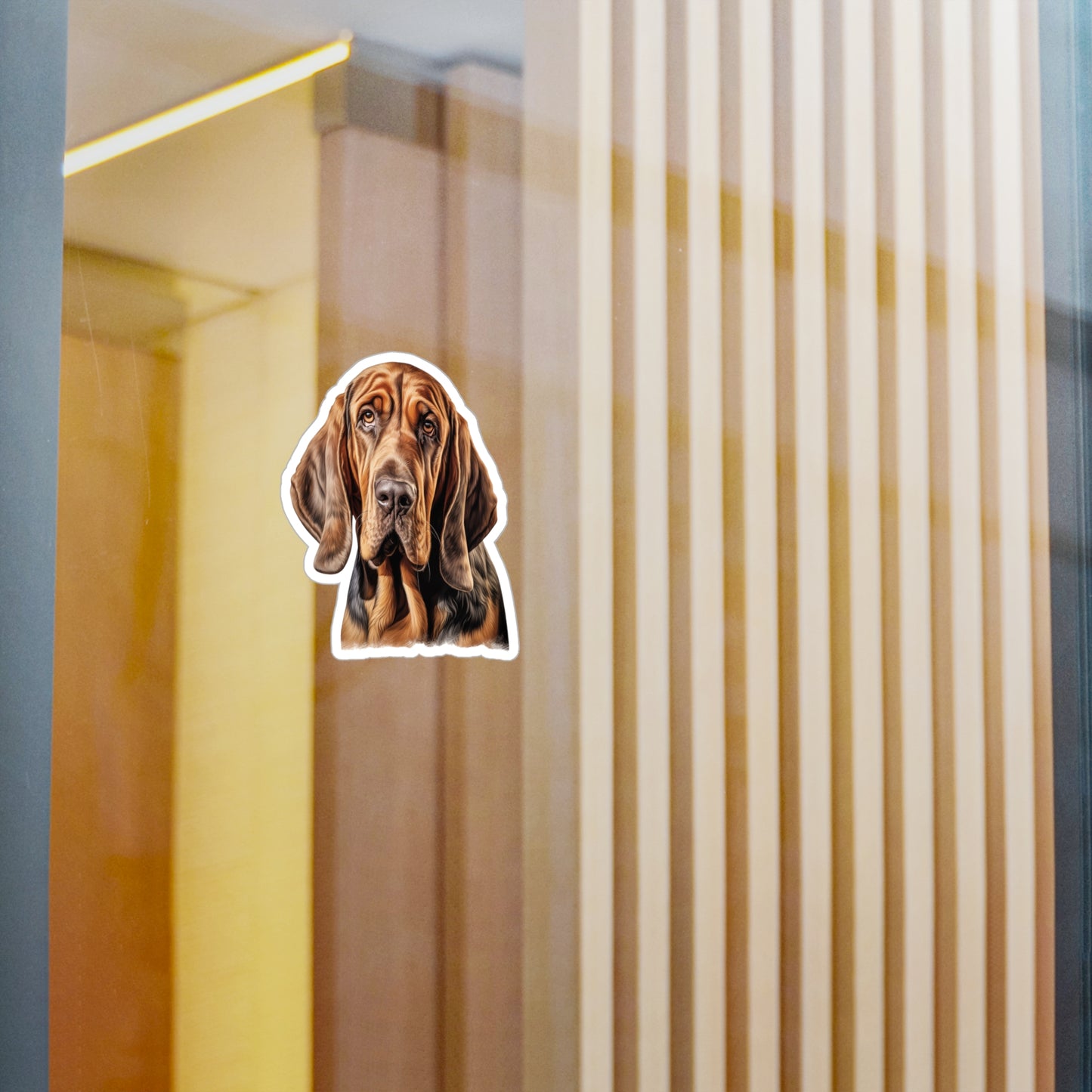 Bloodhound Sticker - Kiss-Cut Vinyl Dog Decals