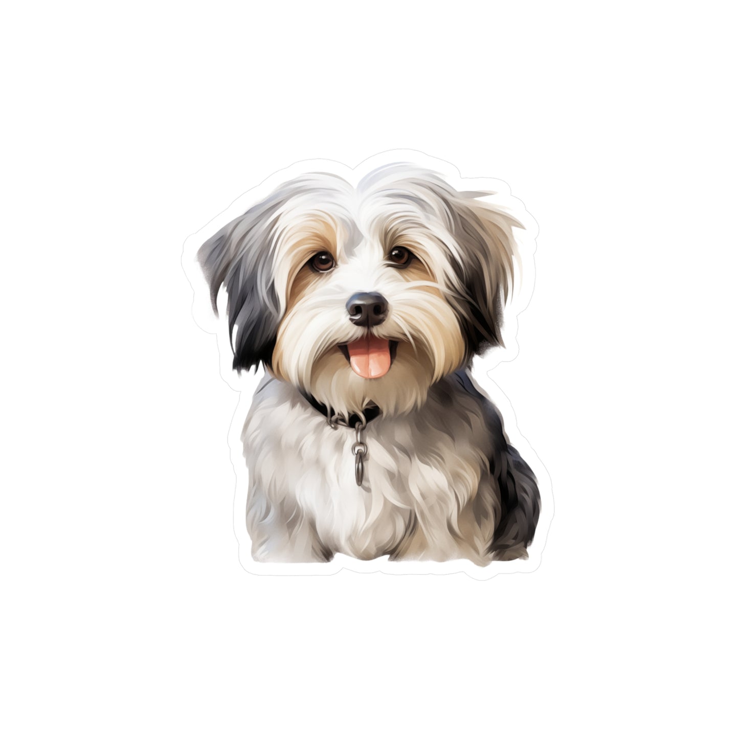 Havanese Sticker - Vinyl Dog Decals