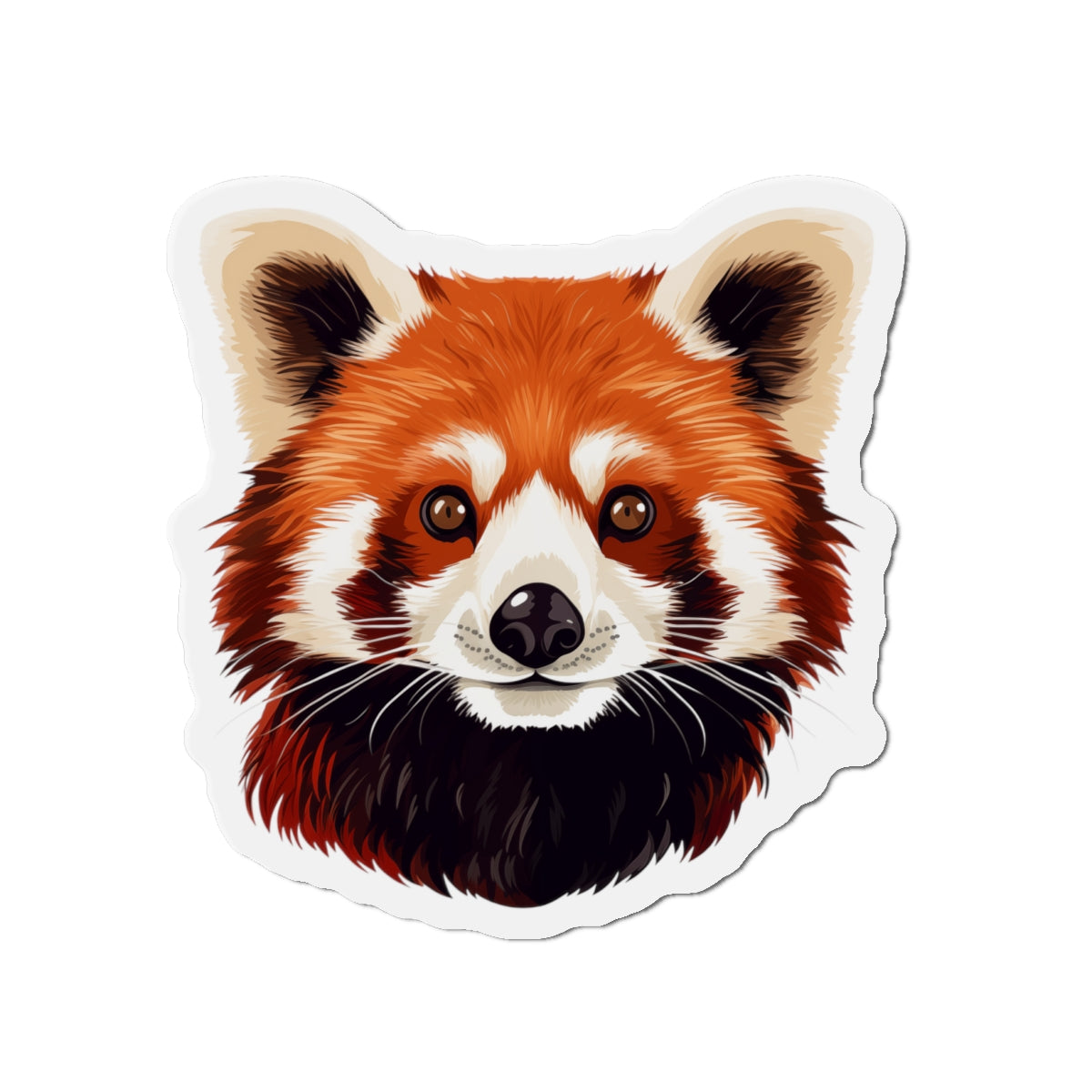 Red Panda Magnet - Playful Wildlife Animal Gift