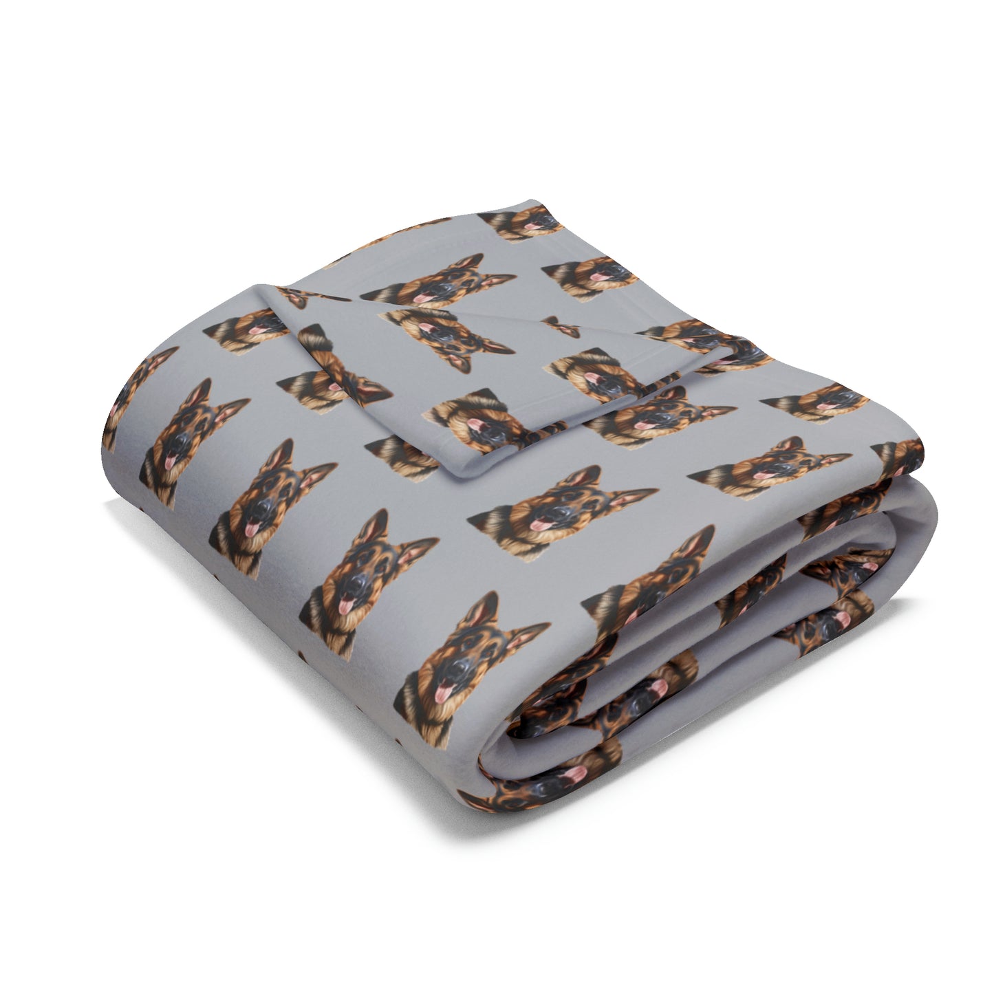 German Shepherd Arctic Fleece Blanket