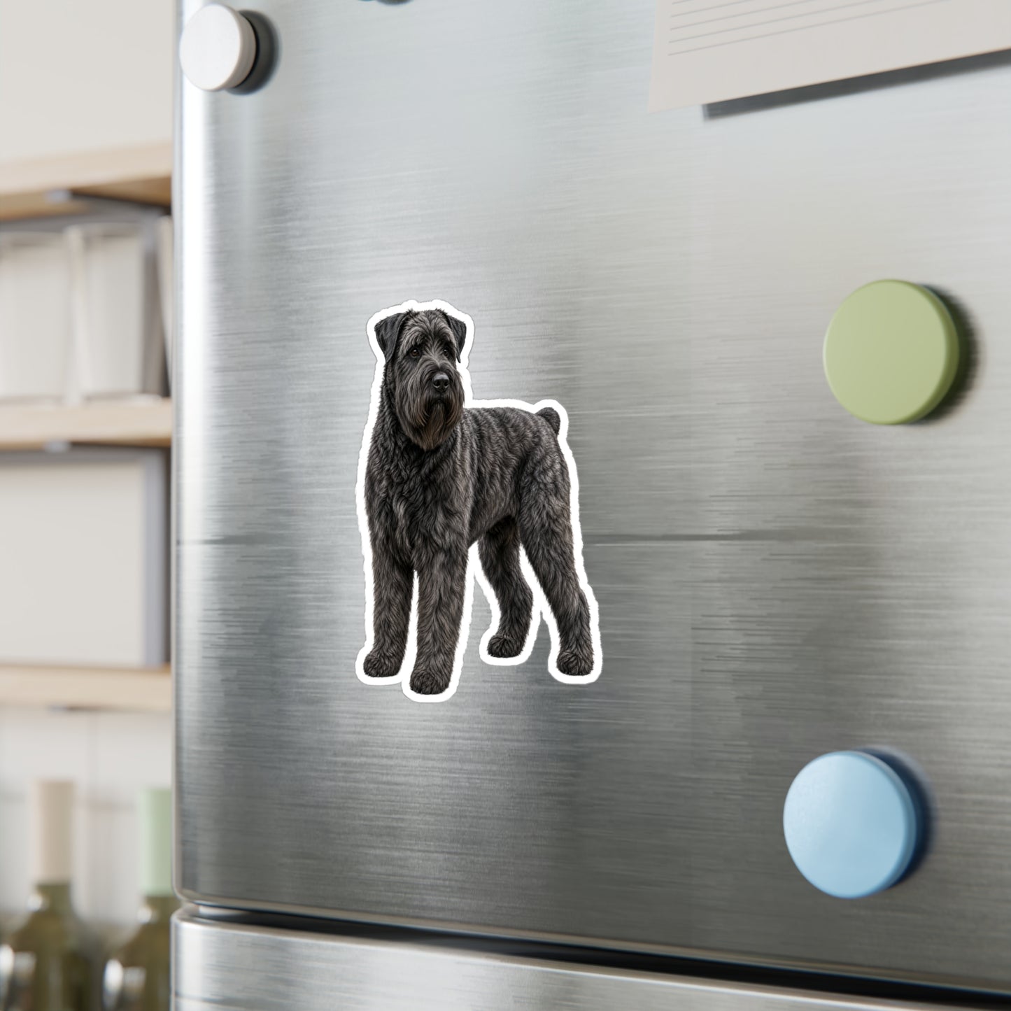 Bouvier des Flandres Sticker | Waterproof Vinyl Decal | Dog Lover Gift