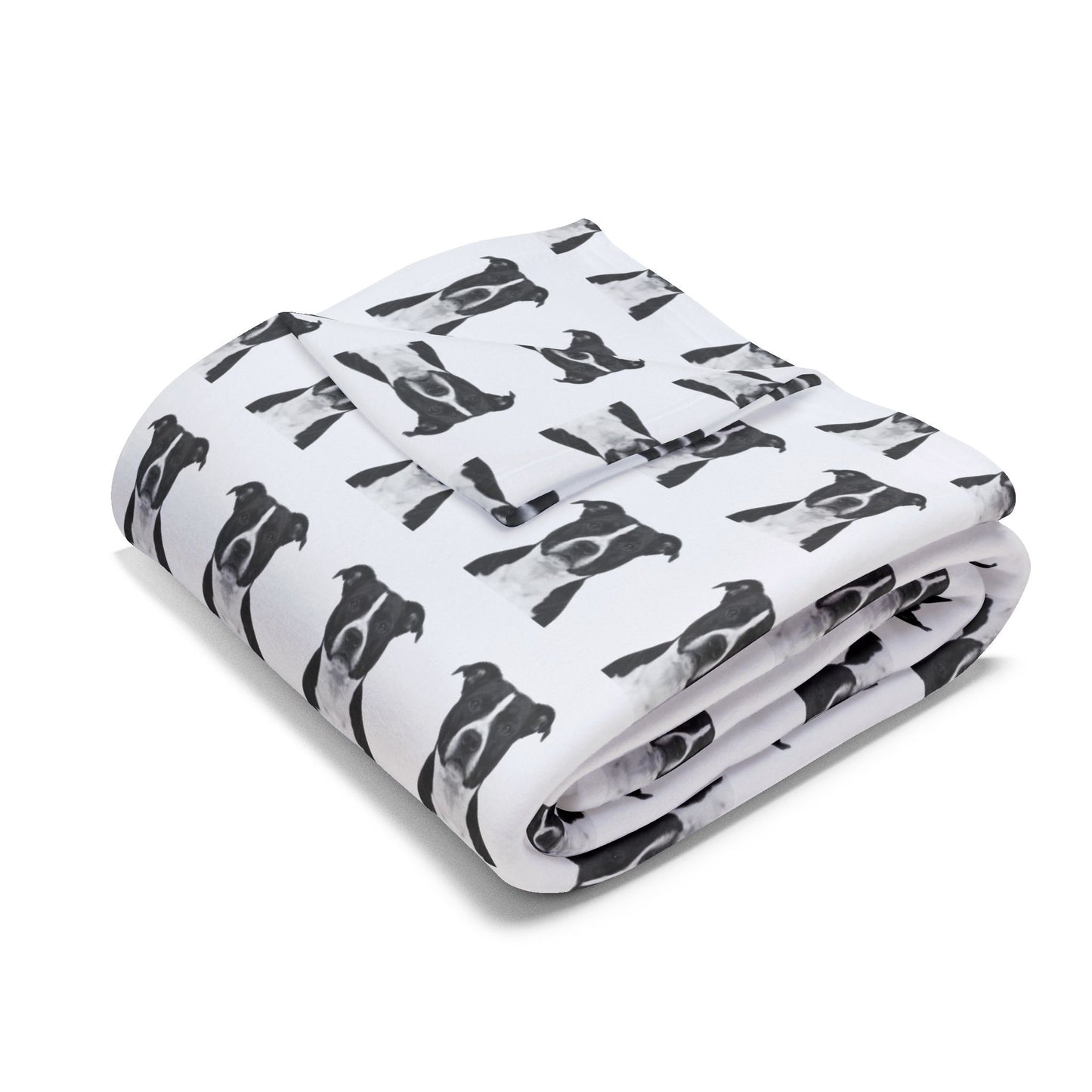 Fleece Blanket, Pit Bull Design - Cozy Winter Throw, Animal Lover Gift, Dog Mom, Pet Owner Present, Christmas Gift