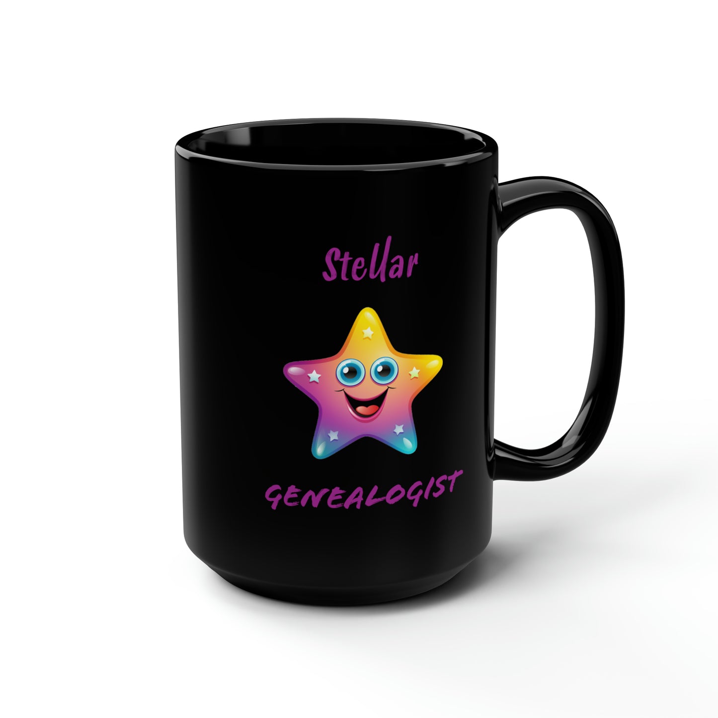 Stellar Genealogist Mug - 15oz Ceramic Mug