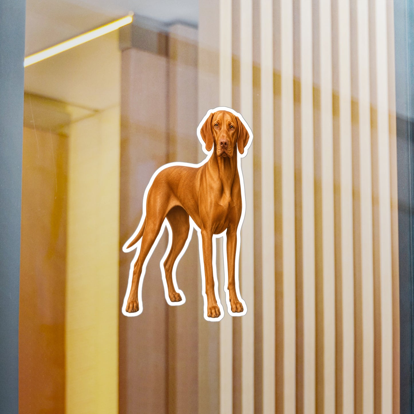 Vizsla Sticker | Waterproof Vinyl Decal | Dog Lover Gift