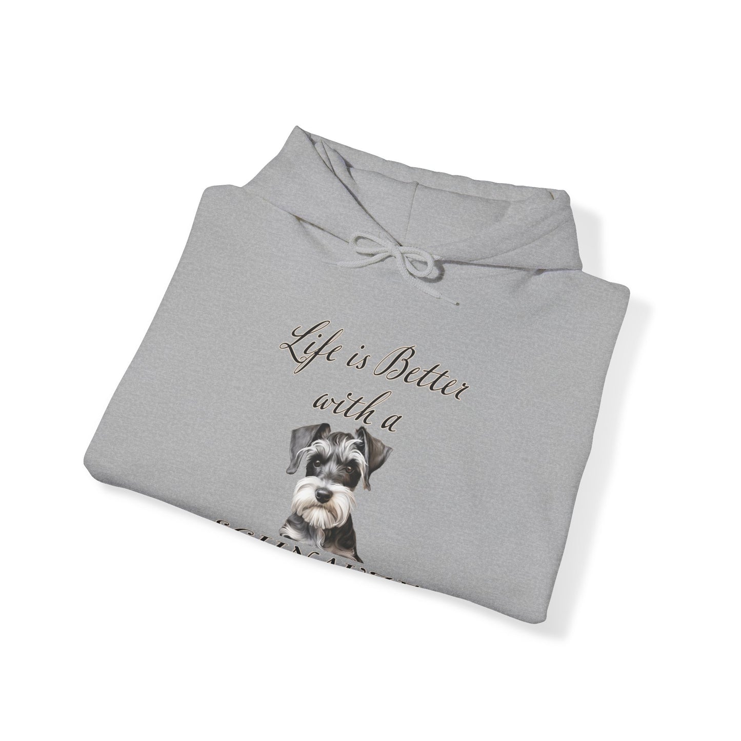 Schnauzer Hoodie - Dog Mom Gift, Dog Lover Clothes