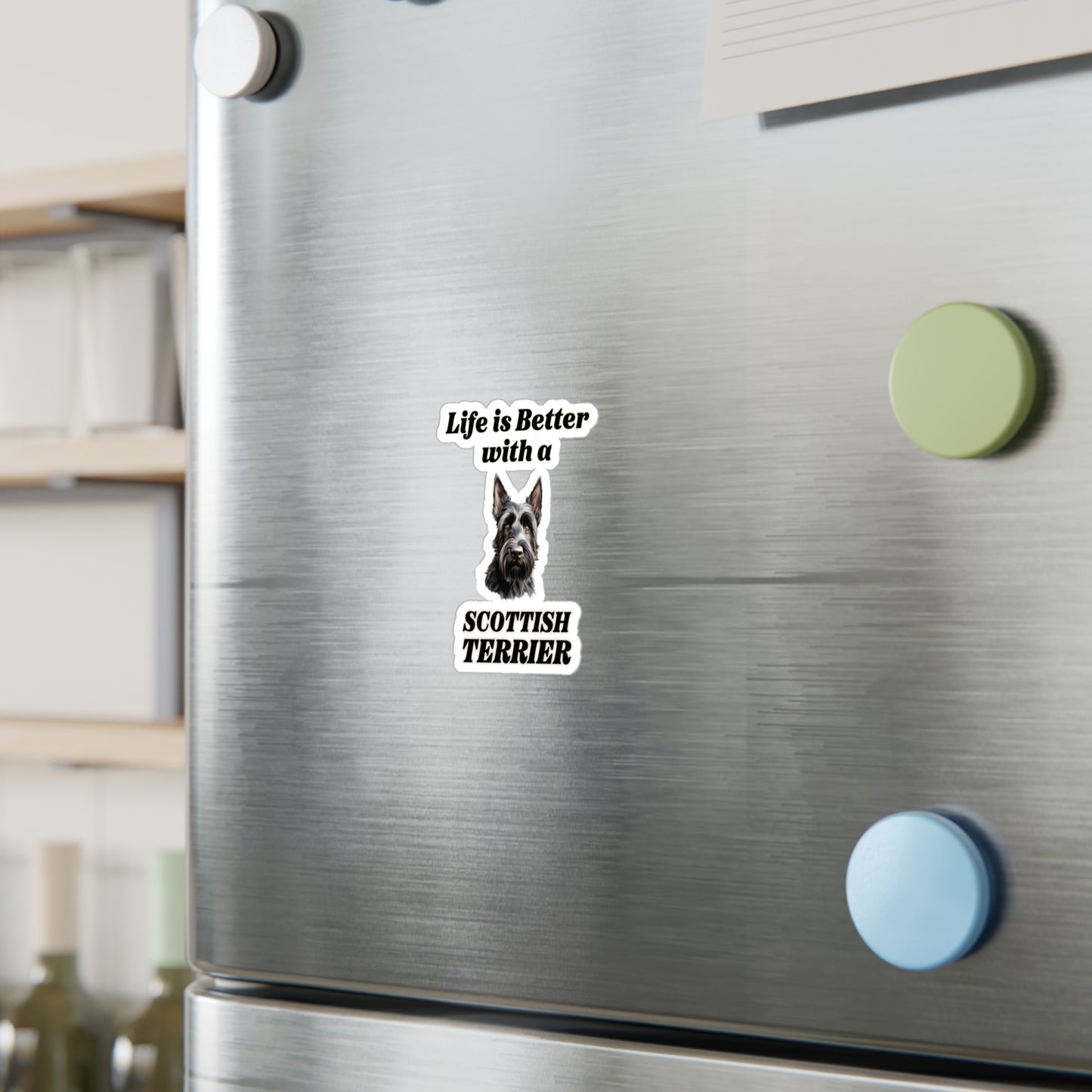 Scottish Terrier Sticker - Kiss-Cut Vinyl Dog Decals